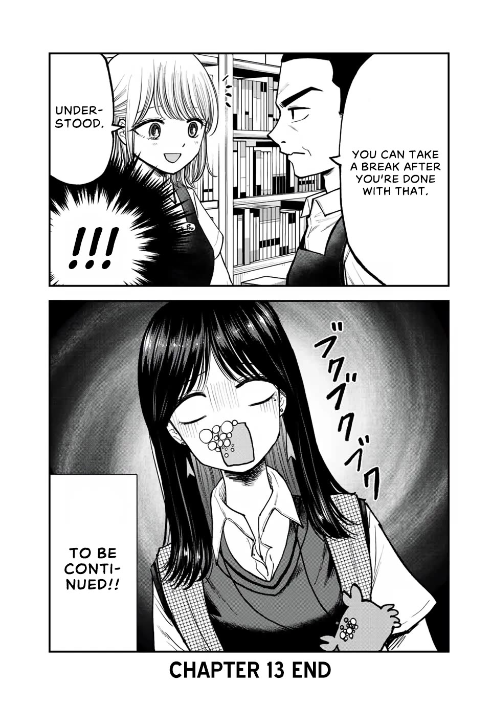 Occhoko Doji Onee-san Chapter 13 page 14 - Chapter 13: Kani-chan is seriously in love❤️
