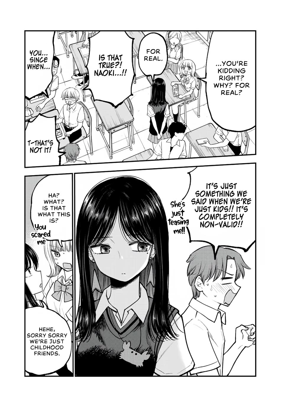Occhoko Doji Onee-san Chapter 13 page 5 - Chapter 13: Kani-chan is seriously in love❤️