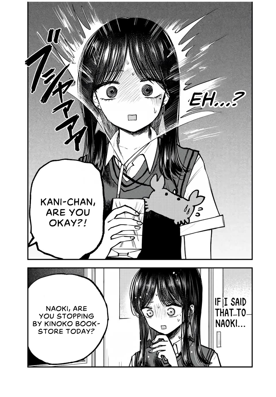 Occhoko Doji Onee-san Chapter 13 page 8 - Chapter 13: Kani-chan is seriously in love❤️