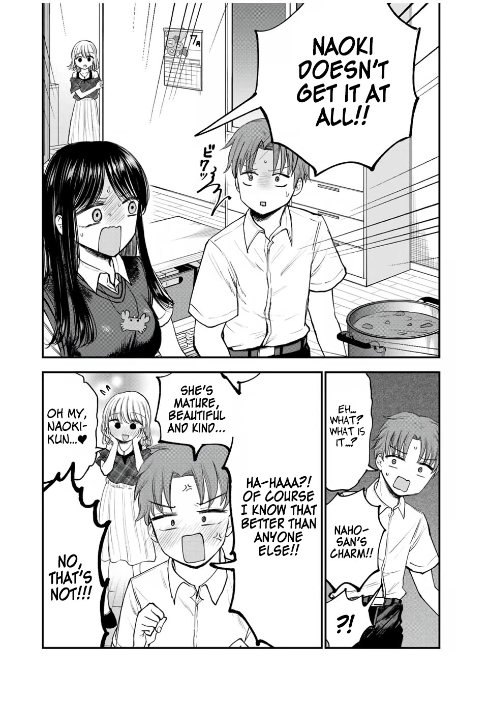Occhoko Doji Onee-san Chapter 15 page 11 - Chapter 15: Naho-san's critical moment♥️
