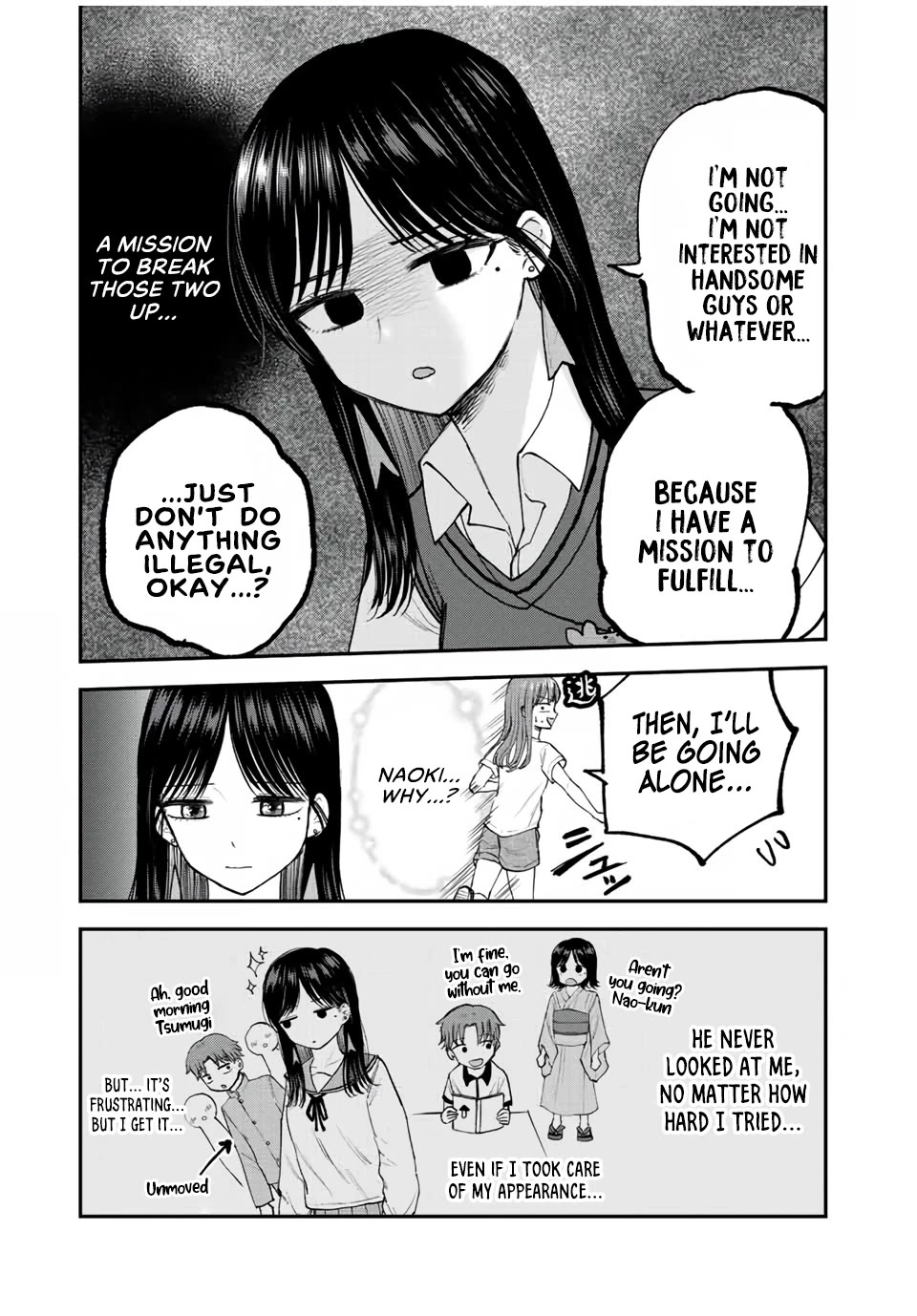 Occhoko Doji Onee-san Chapter 15 page 3 - Chapter 15: Naho-san's critical moment♥️