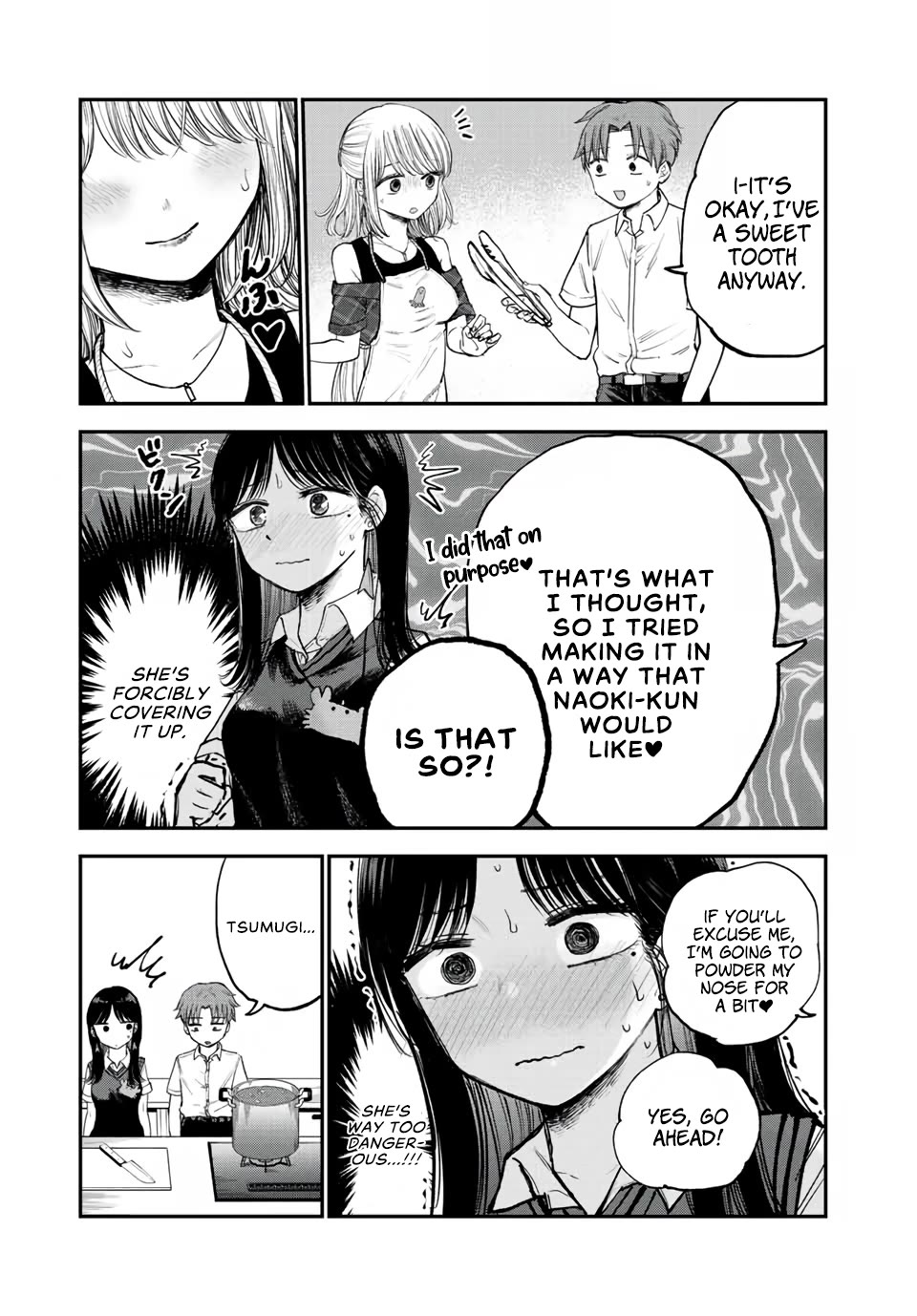 Occhoko Doji Onee-san Chapter 15 page 9 - Chapter 15: Naho-san's critical moment♥️