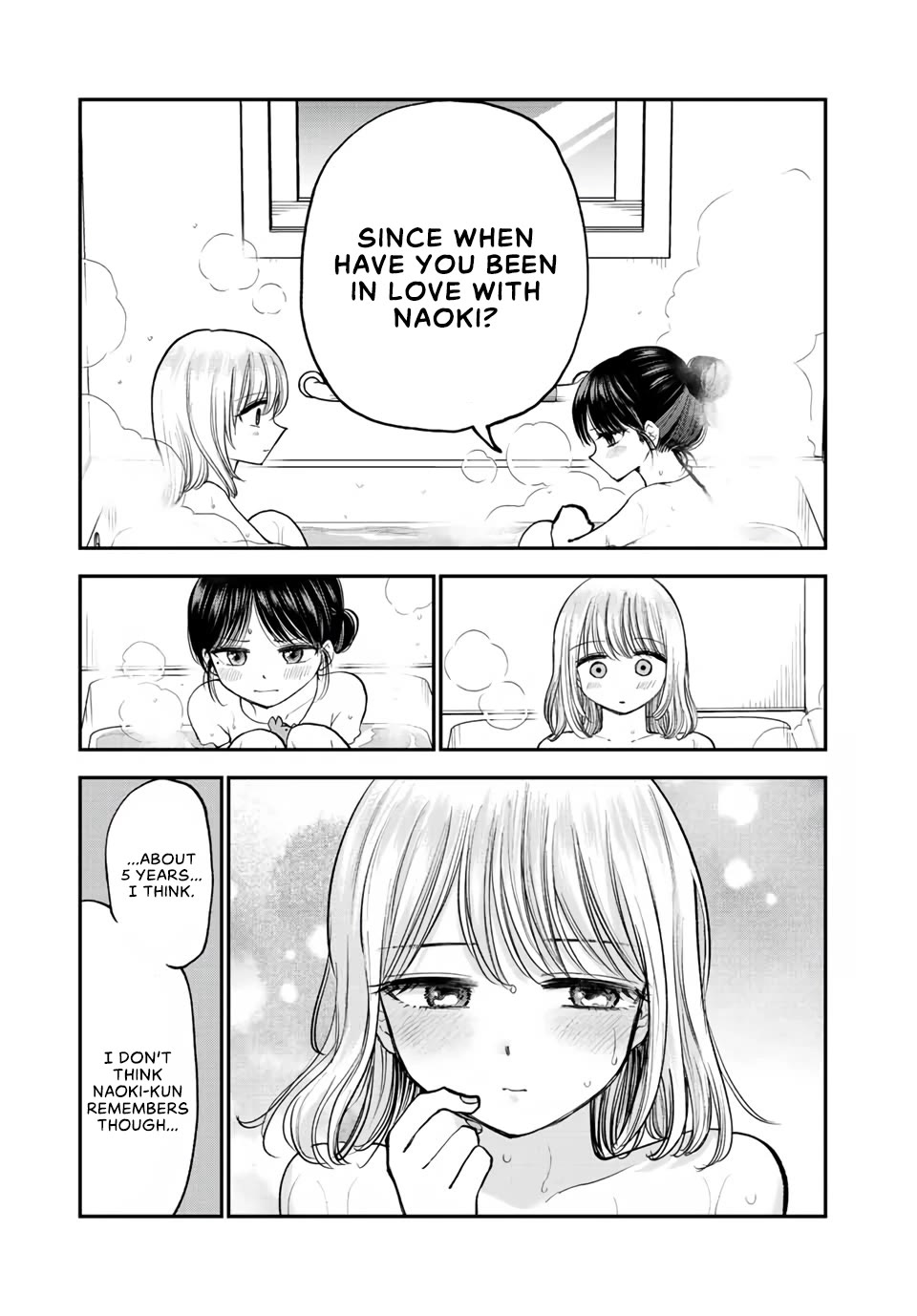 Occhoko Doji Onee-san Chapter 16 page 9 - Chapter 16: Naho-san and the bath♥️