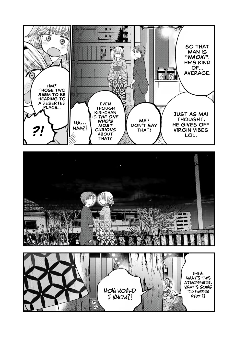 Occhoko Doji Onee-san Chapter 18 page 12 - Chapter 18: Naho-san and the summer festival♥️