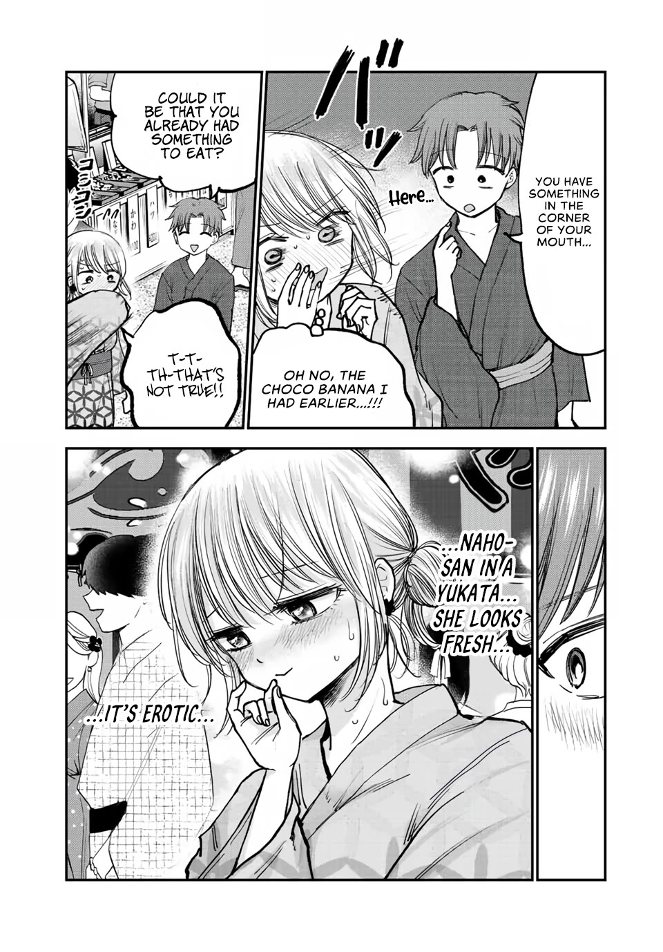 Occhoko Doji Onee-san Chapter 18 page 2 - Chapter 18: Naho-san and the summer festival♥️