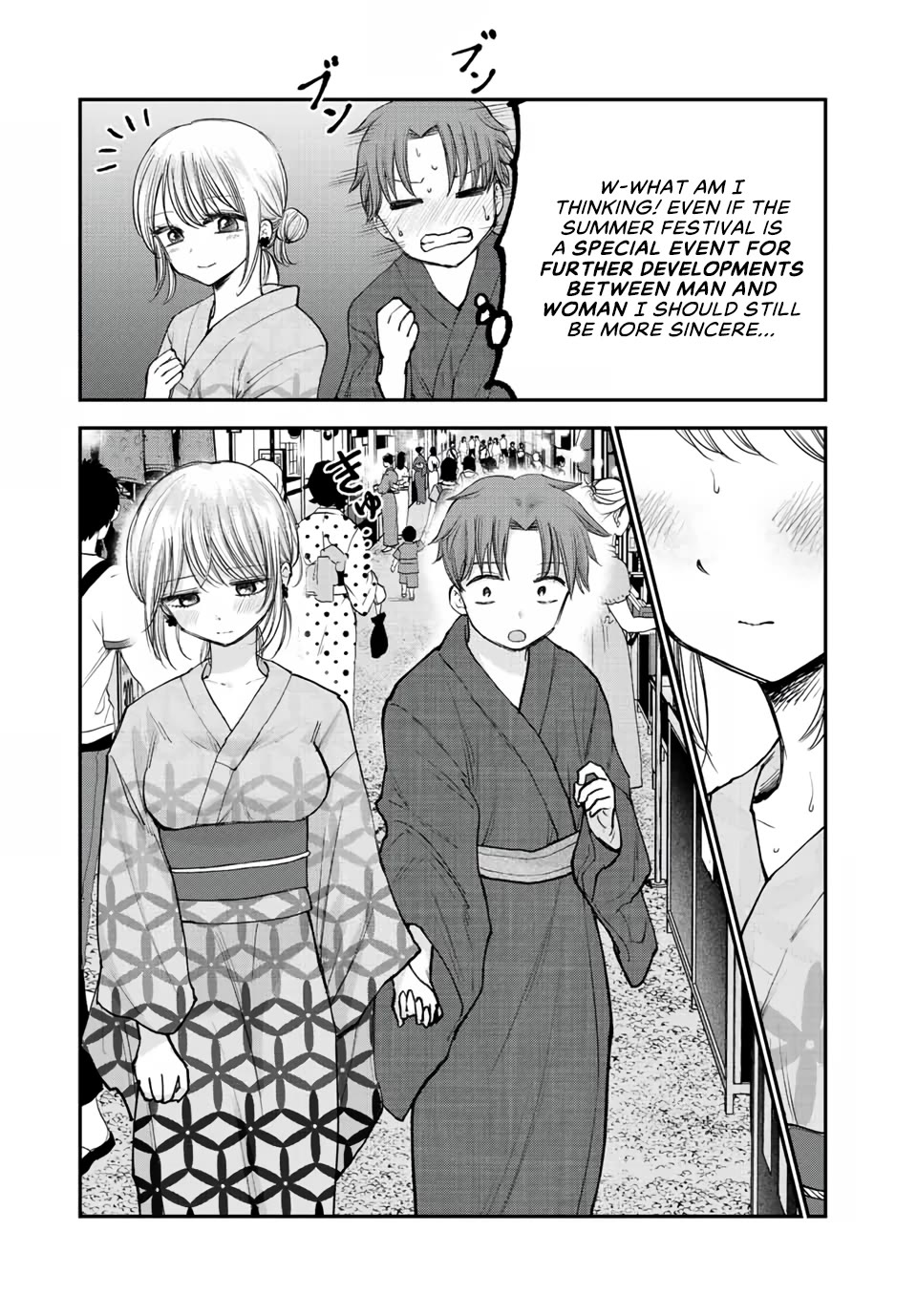 Occhoko Doji Onee-san Chapter 18 page 3 - Chapter 18: Naho-san and the summer festival♥️