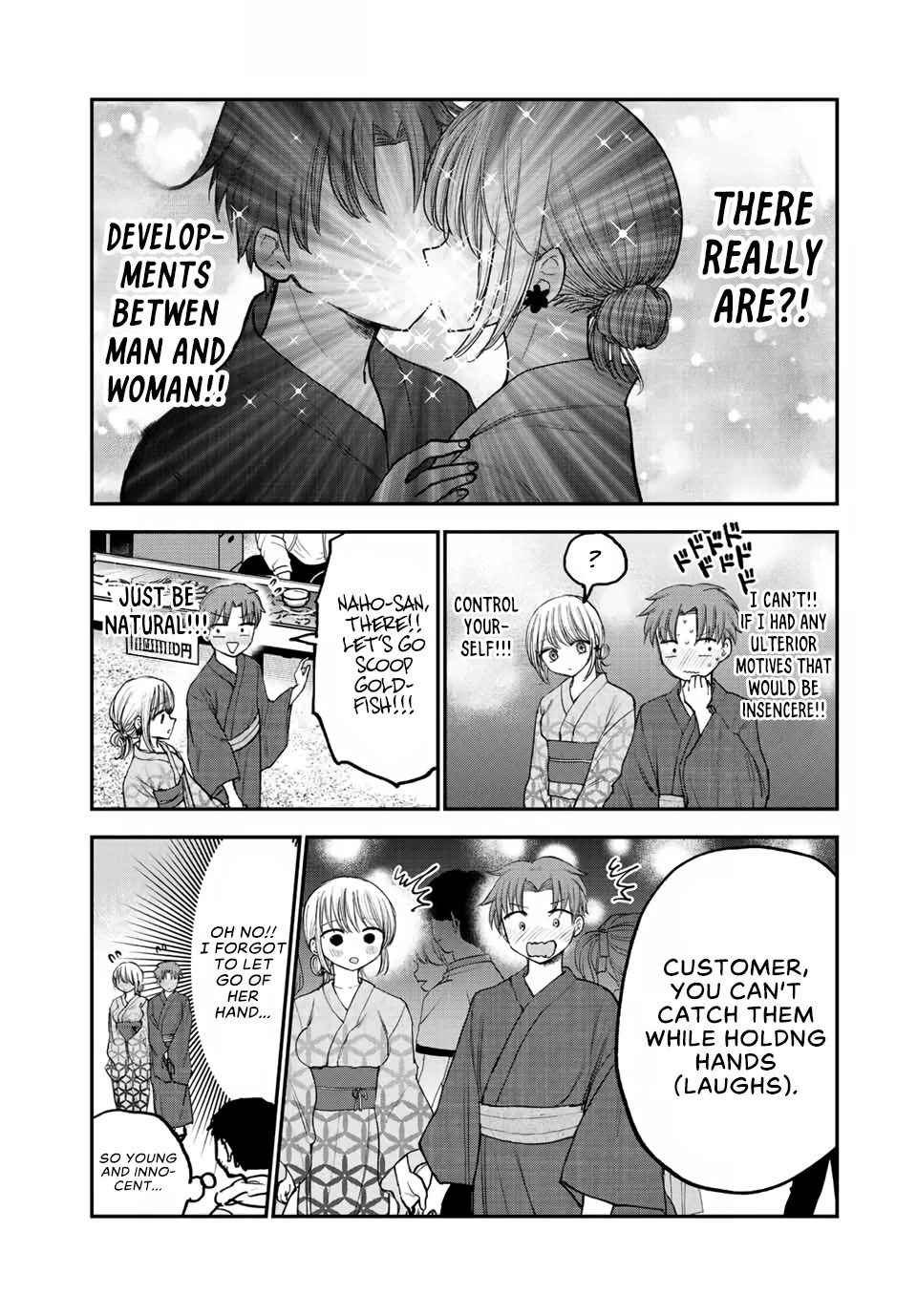 Occhoko Doji Onee-san Chapter 18 page 6 - Chapter 18: Naho-san and the summer festival♥️