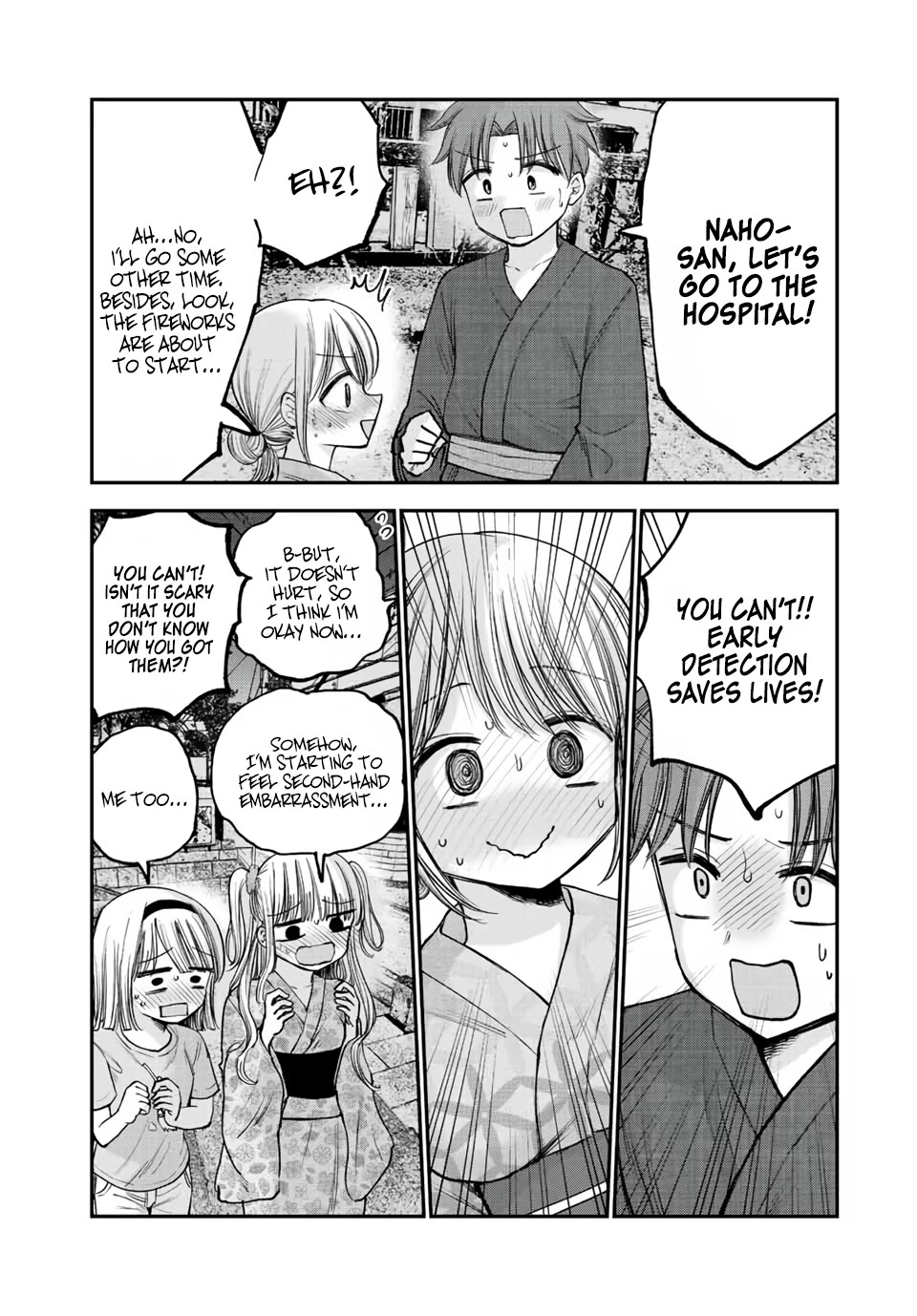 Occhoko Doji Onee-san Chapter 19 page 10 - Chapter 19: Princess-Carrying Naho-San♥️