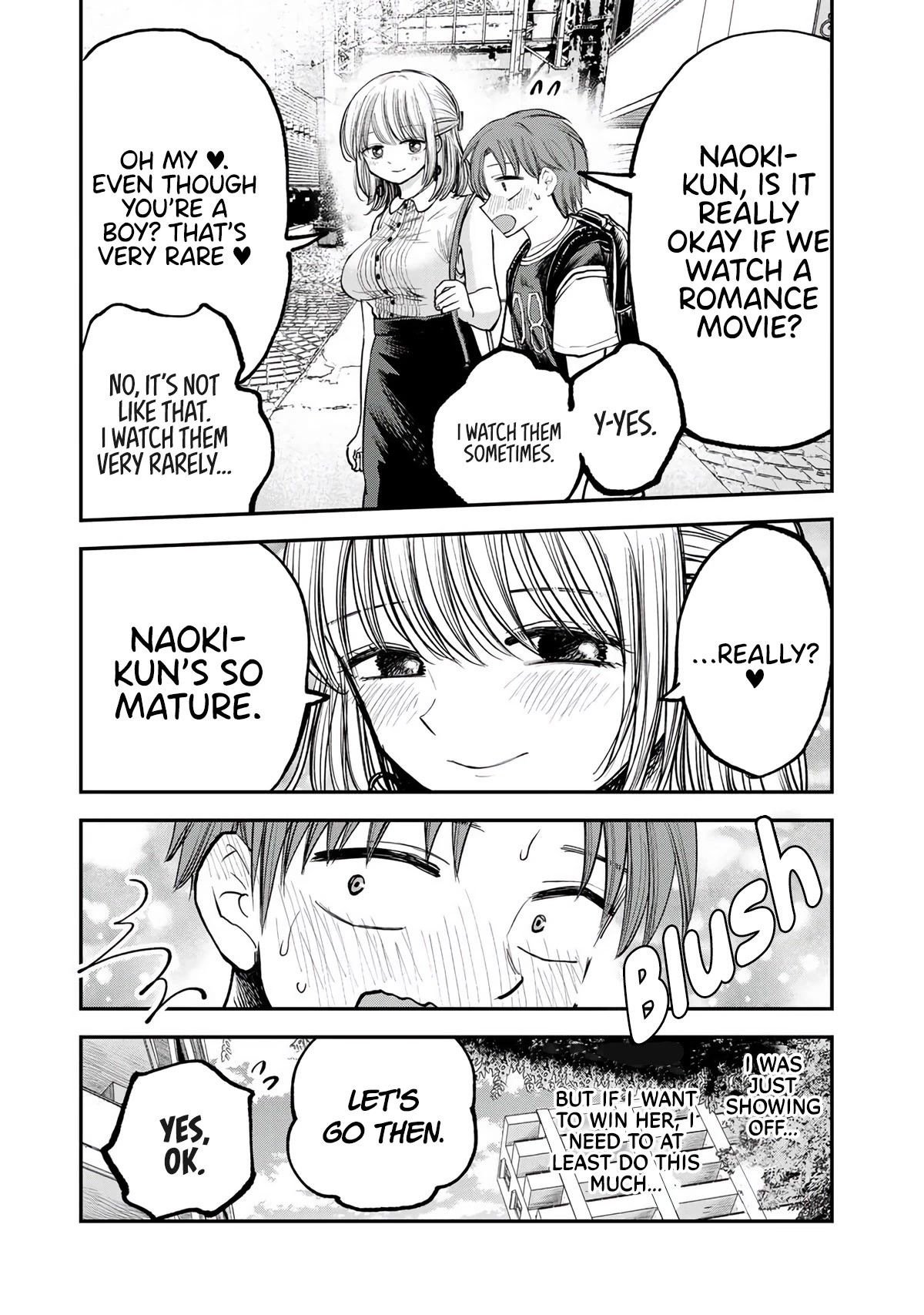 Occhoko Doji Onee-san Chapter 2 page 10 - Chapter 2: My first date with Onee-san ♥