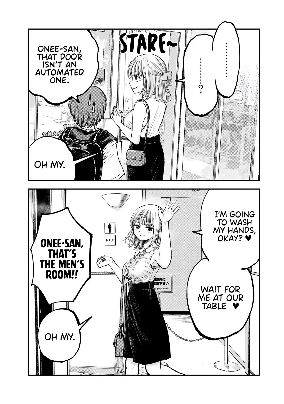Occhoko Doji Onee-san Chapter 2 page 11 - Chapter 2: My first date with Onee-san ♥