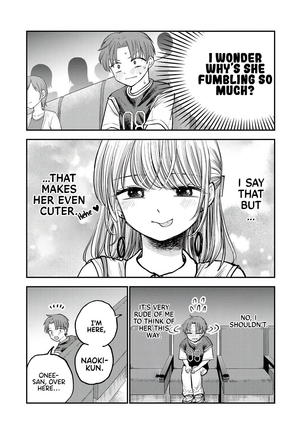Occhoko Doji Onee-san Chapter 2 page 12 - Chapter 2: My first date with Onee-san ♥