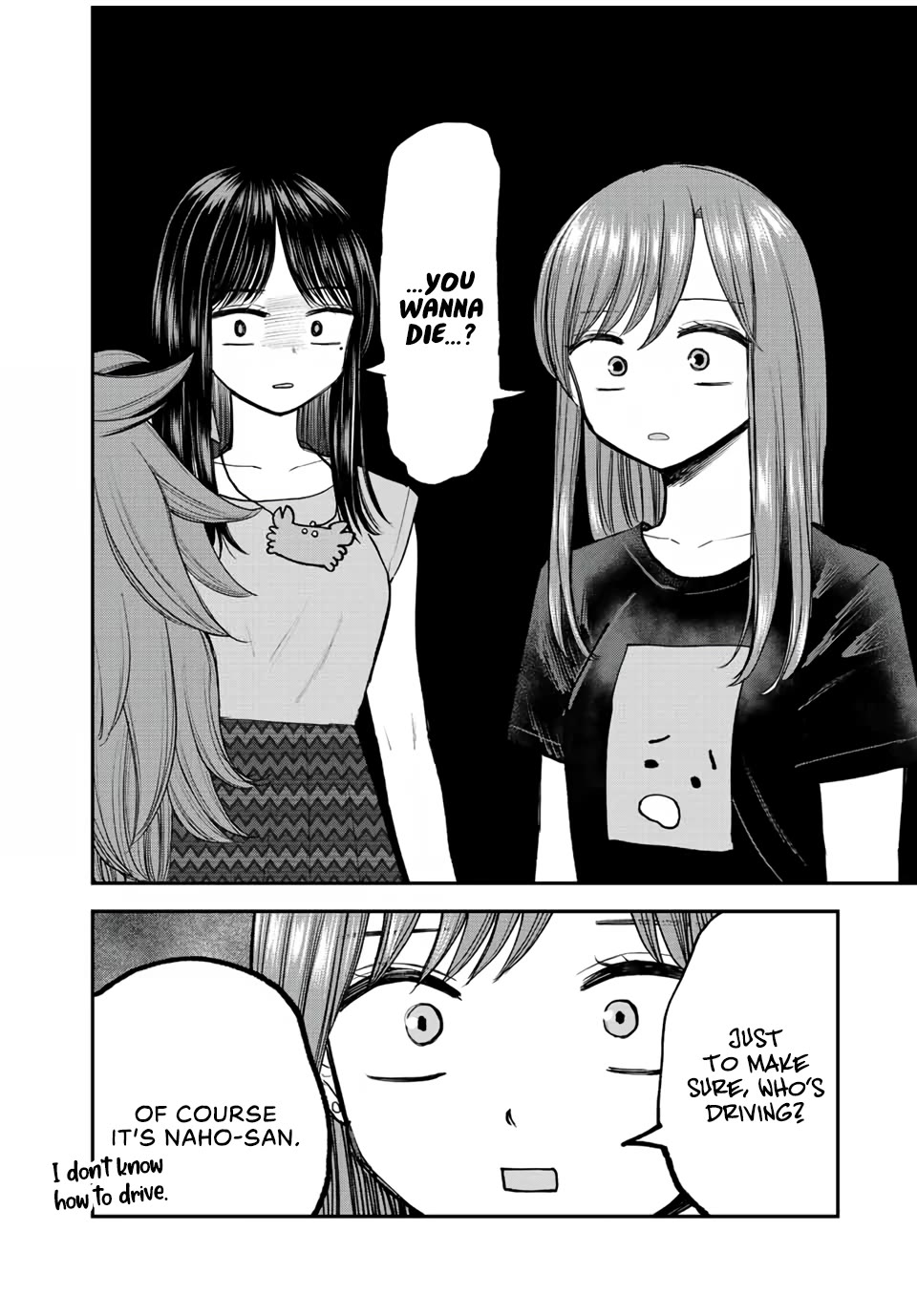 Occhoko Doji Onee-san Chapter 20 page 6 - Chapter 20: DRIVING DATE WITH NAHO-SAN ♥️ PART ONE