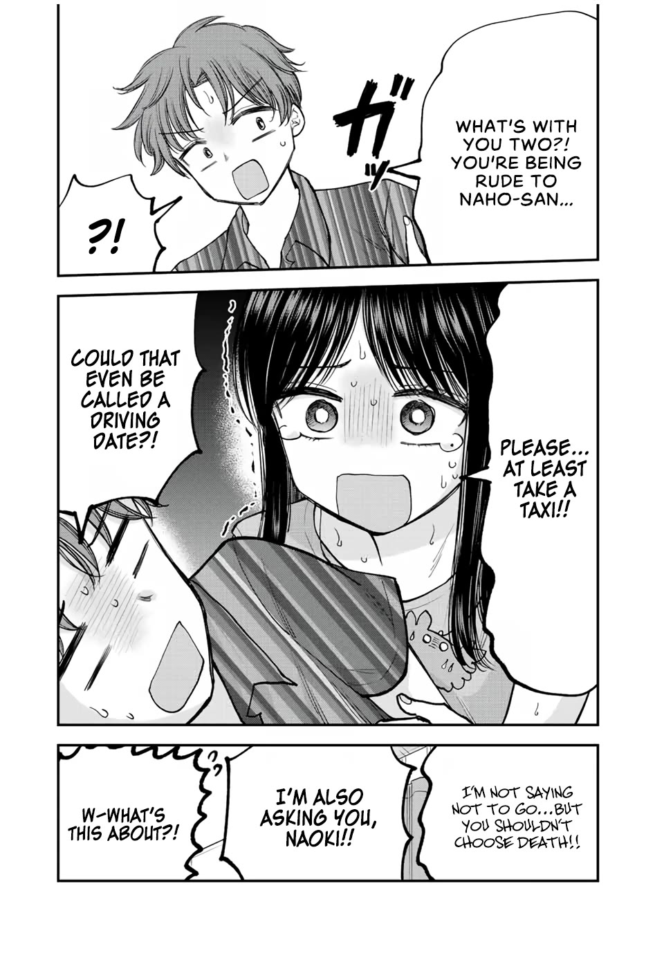 Occhoko Doji Onee-san Chapter 20 page 7 - Chapter 20: DRIVING DATE WITH NAHO-SAN ♥️ PART ONE