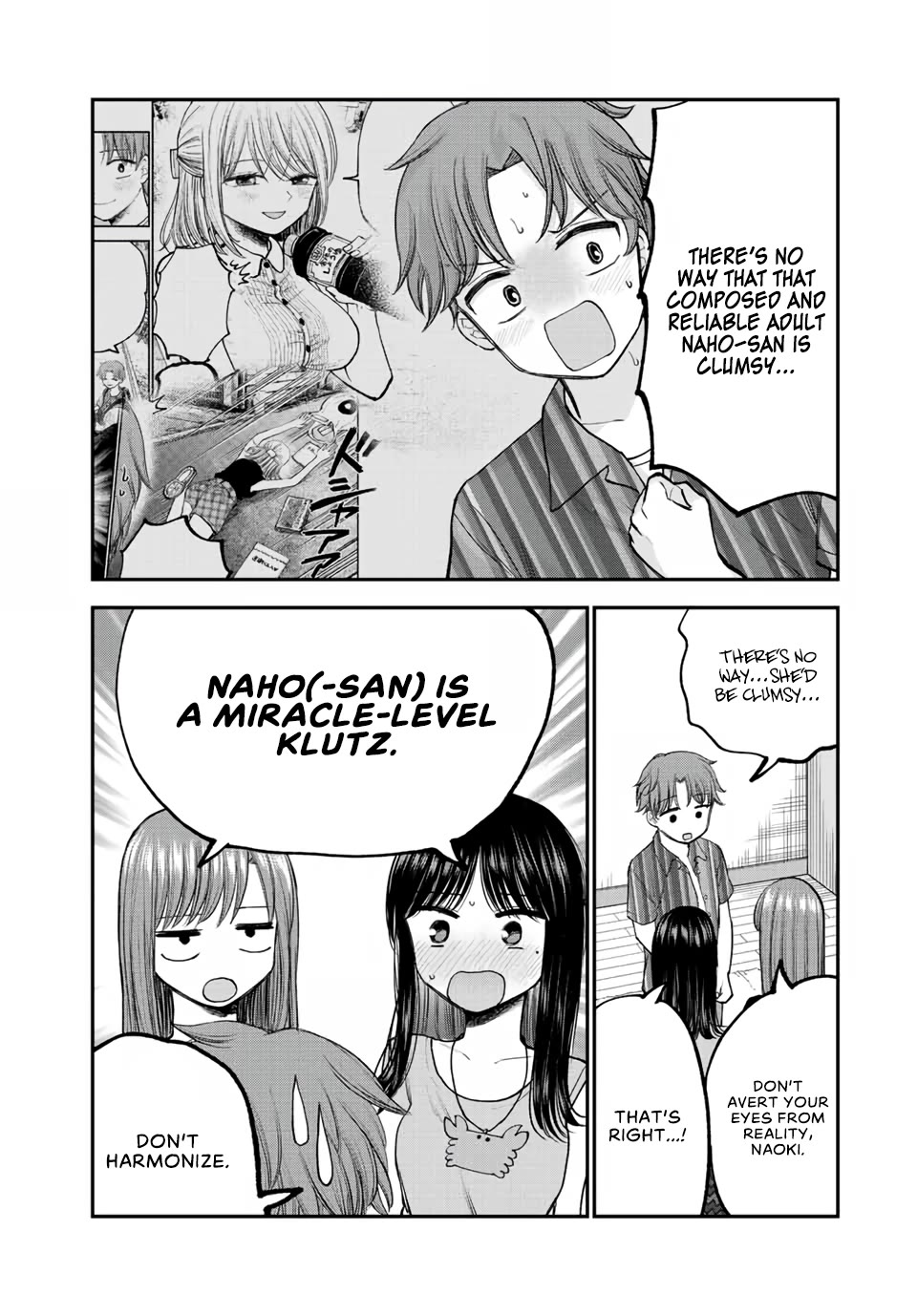 Occhoko Doji Onee-san Chapter 20 page 8 - Chapter 20: DRIVING DATE WITH NAHO-SAN ♥️ PART ONE