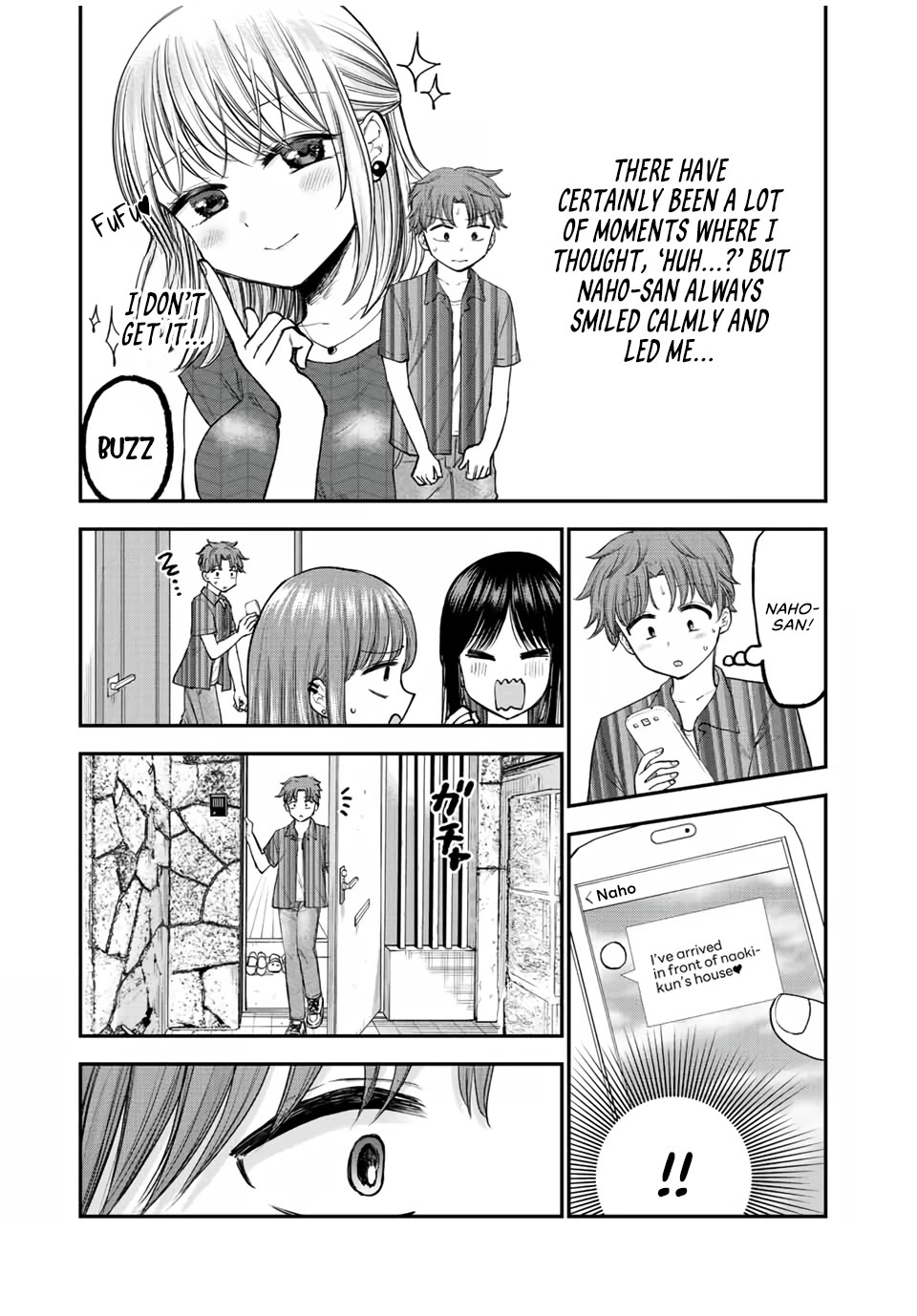 Occhoko Doji Onee-san Chapter 20 page 9 - Chapter 20: DRIVING DATE WITH NAHO-SAN ♥️ PART ONE