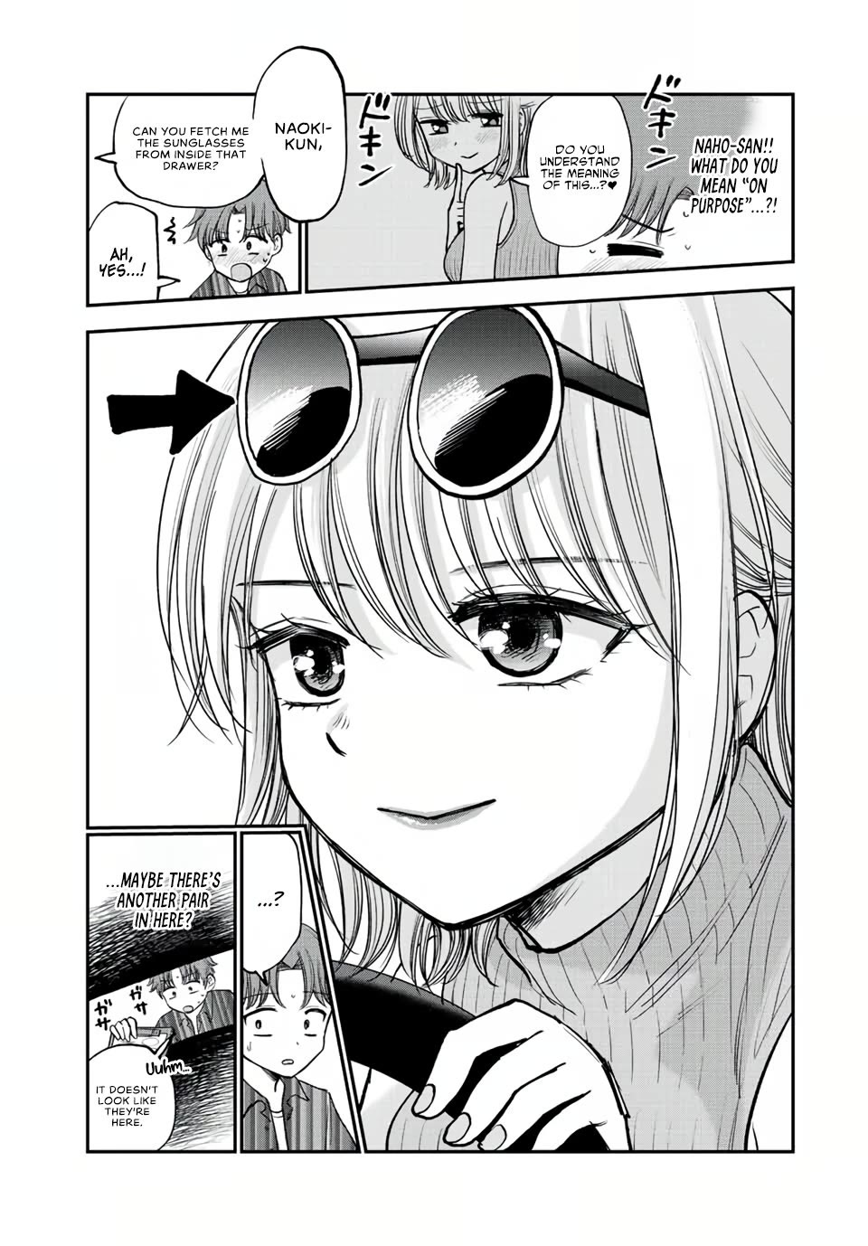 Occhoko Doji Onee-san Chapter 21 page 8 - Chapter 21: DRIVING DATE WITH NAHO-SAN ♥️ PART TWO