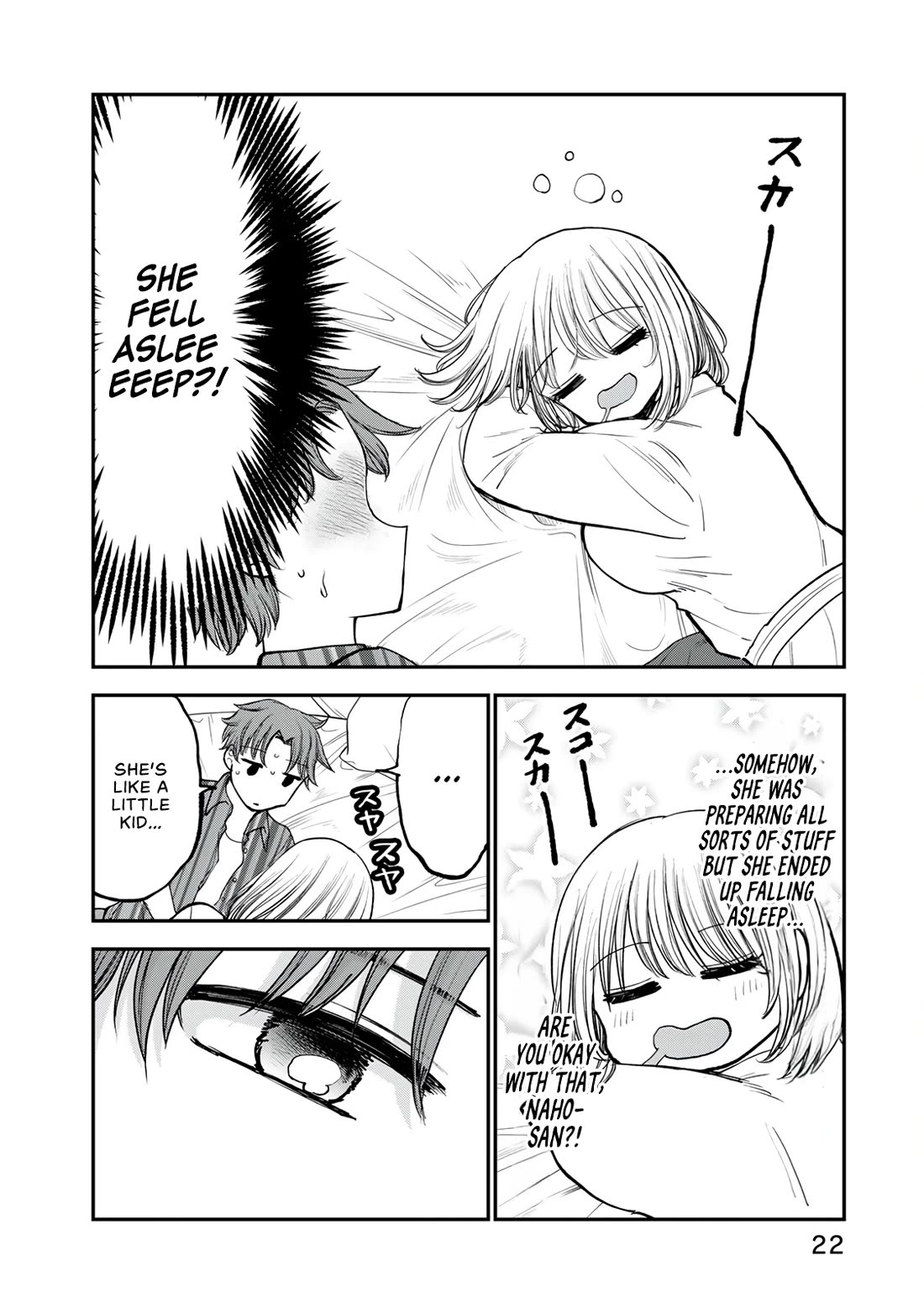 Occhoko Doji Onee-san Chapter 23 page 8 - Chapter 23: NAHO-SAN AND THE LOVE HOTEL♥️ PART TWO
