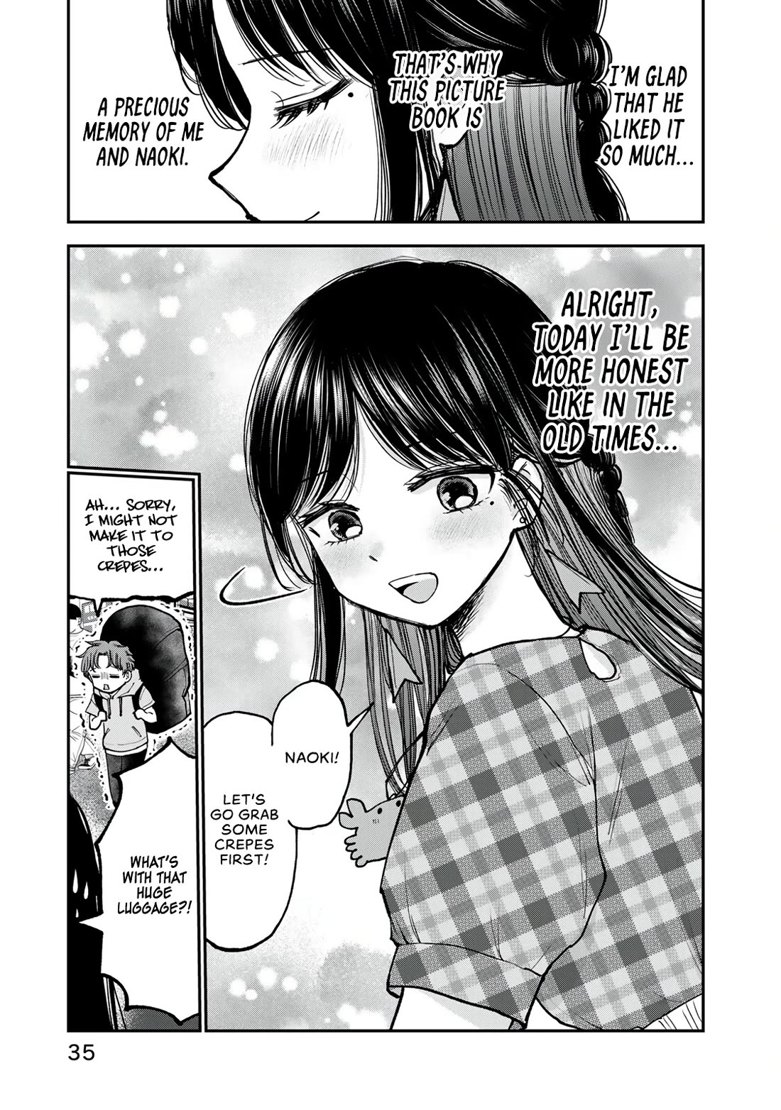 Occhoko Doji Onee-san Chapter 24 page 7 - Chapter 24: Kiri-chan saw it♥️