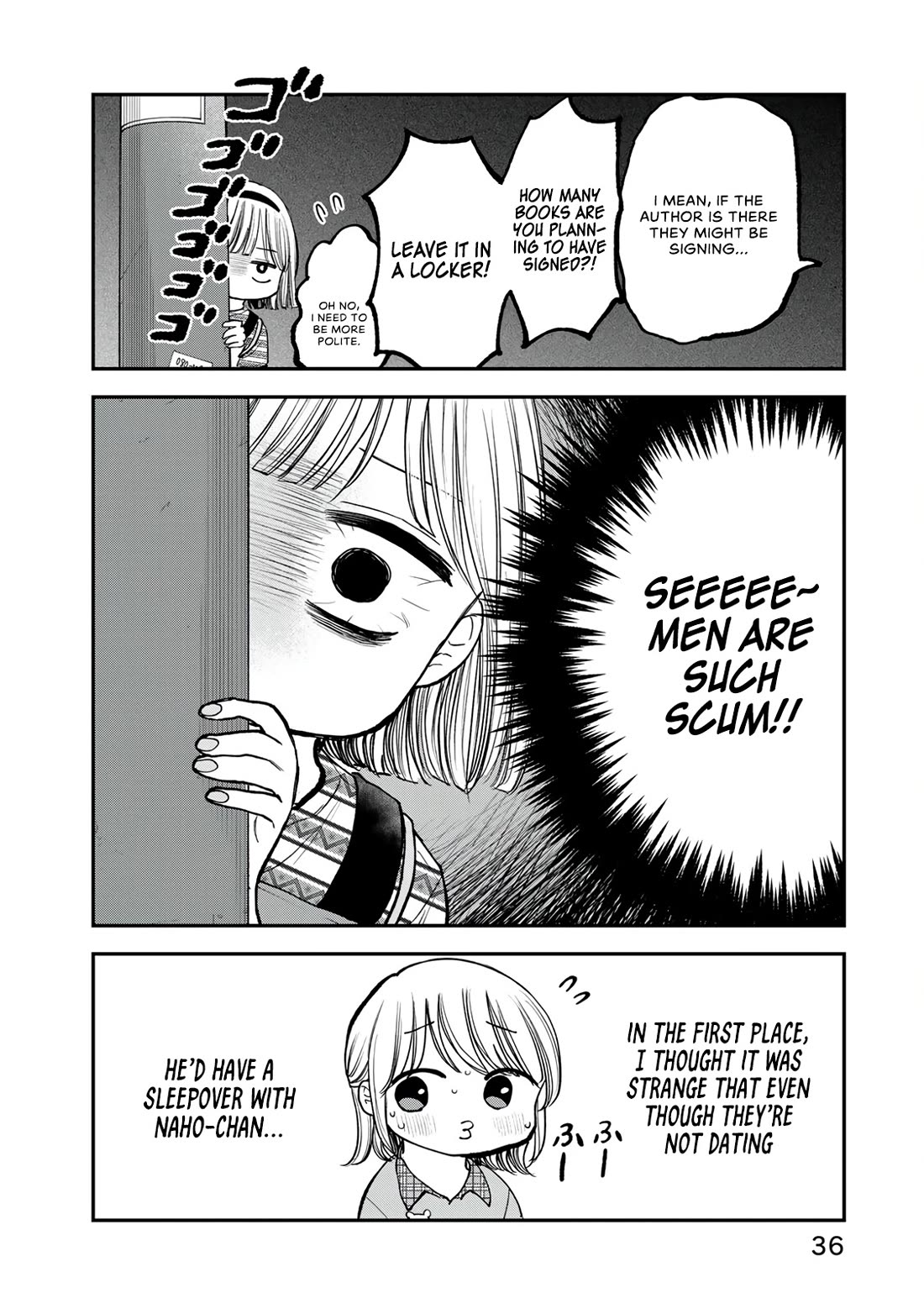 Occhoko Doji Onee-san Chapter 24 page 8 - Chapter 24: Kiri-chan saw it♥️