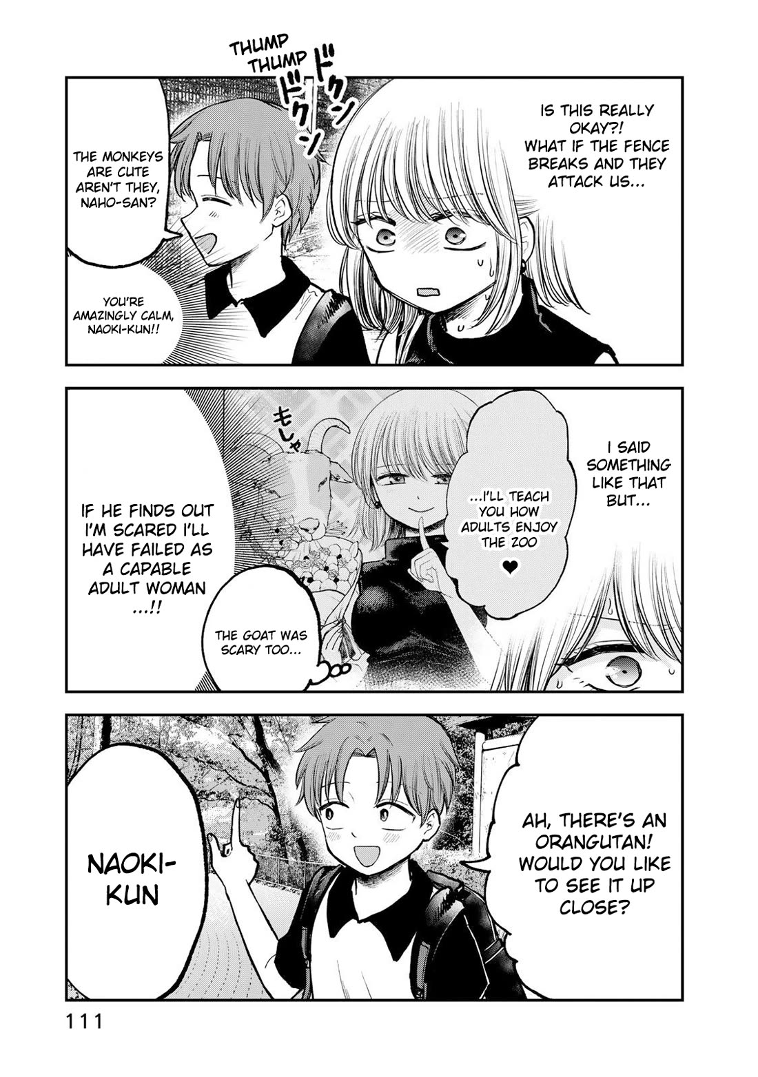 Occhoko Doji Onee-san Chapter 8 page 3 - Chapter 8: Zoo date with Naho-san❤︎