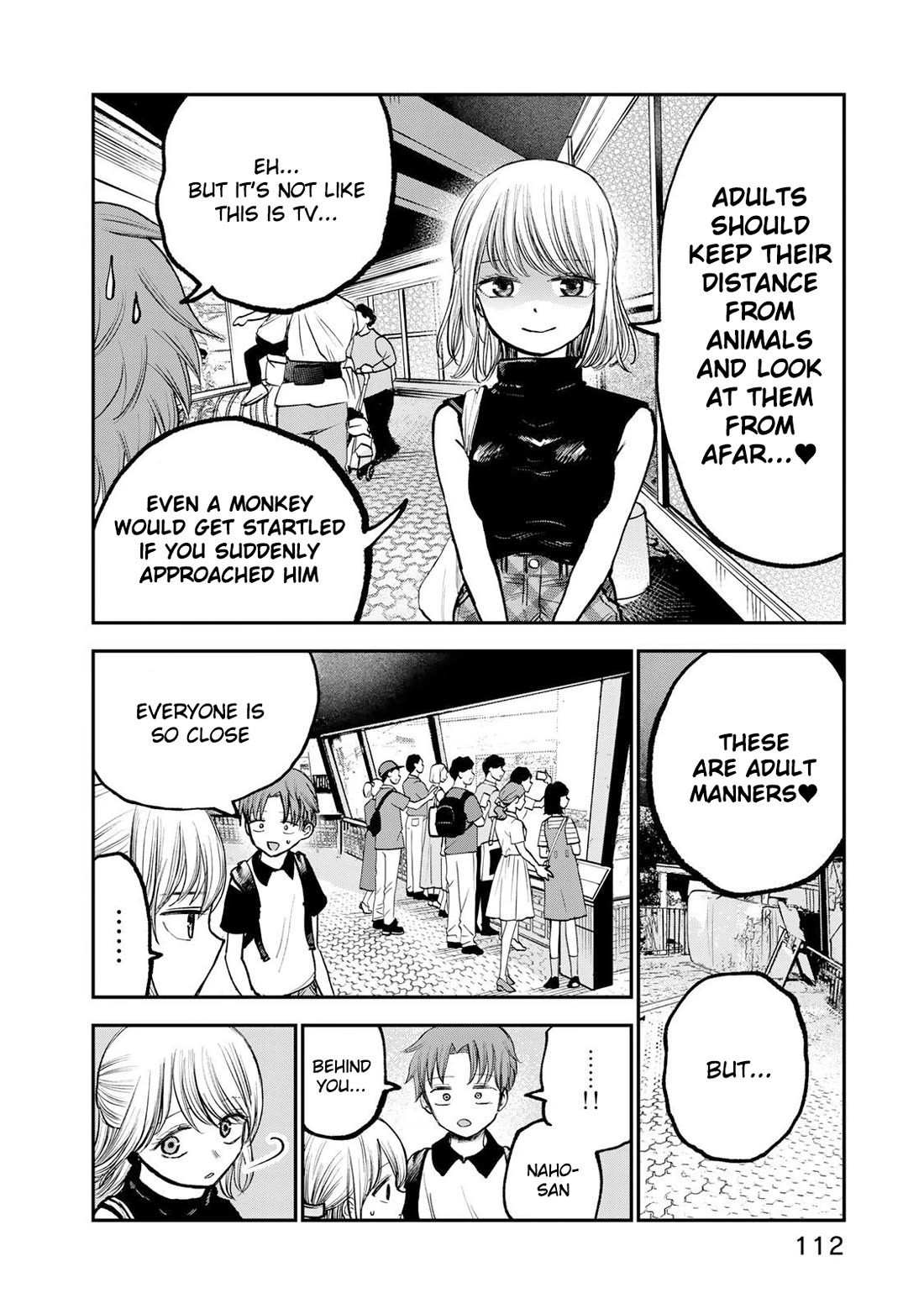 Occhoko Doji Onee-san Chapter 8 page 4 - Chapter 8: Zoo date with Naho-san❤︎