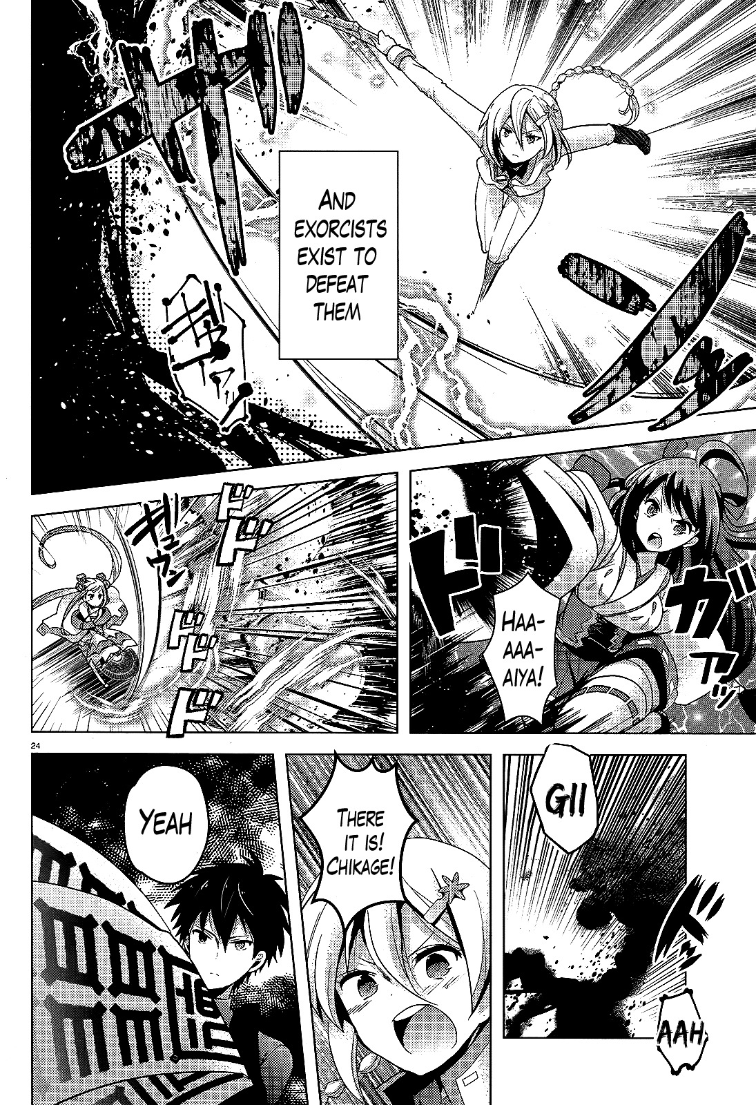 Occult Maiden - Hishou - Oni o Tsugu Shounen Chapter 1 page 22 - Chapter 1: Those Who Exorcise Curses