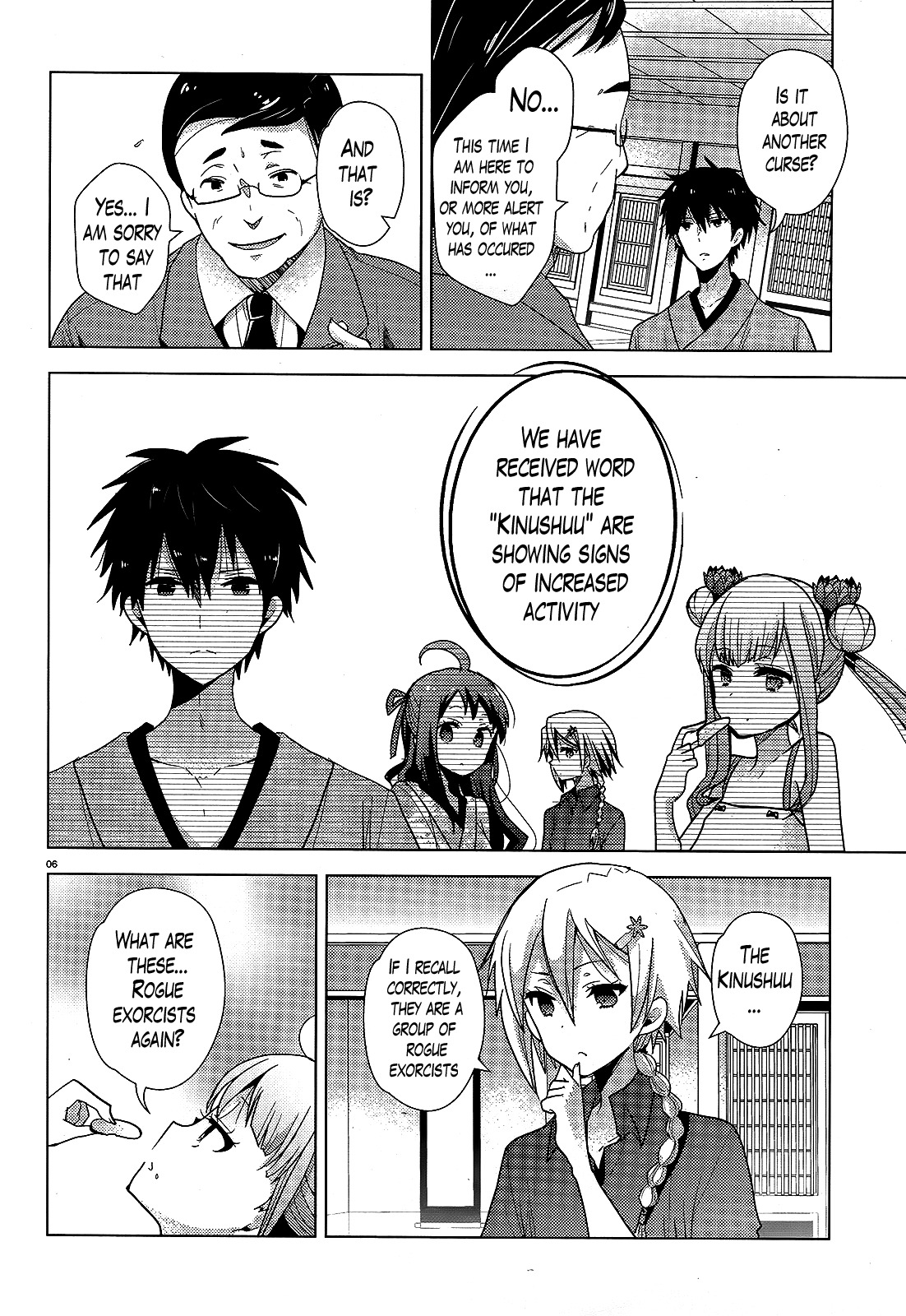 Occult Maiden - Hishou - Oni o Tsugu Shounen Chapter 2 page 6 - Chapter 2: The Exorcists at Rest