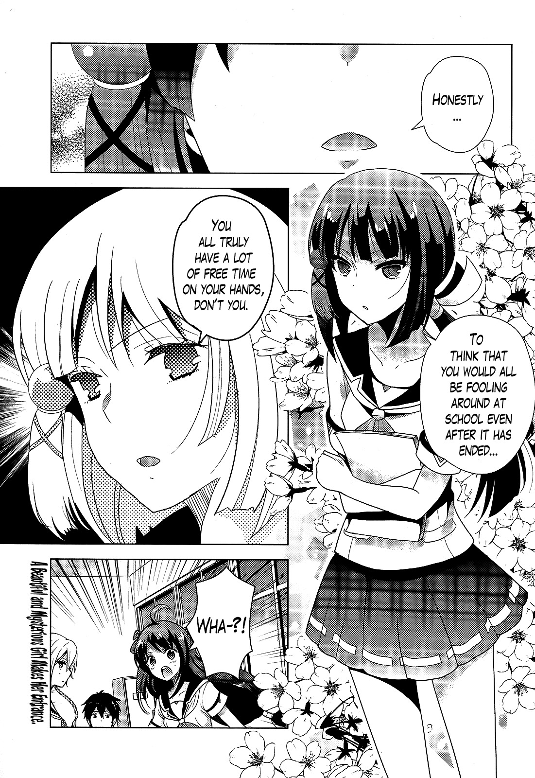 Occult Maiden - Hishou - Oni o Tsugu Shounen Chapter 3 page 1 - Chapter 3: The Three Exorcist Families