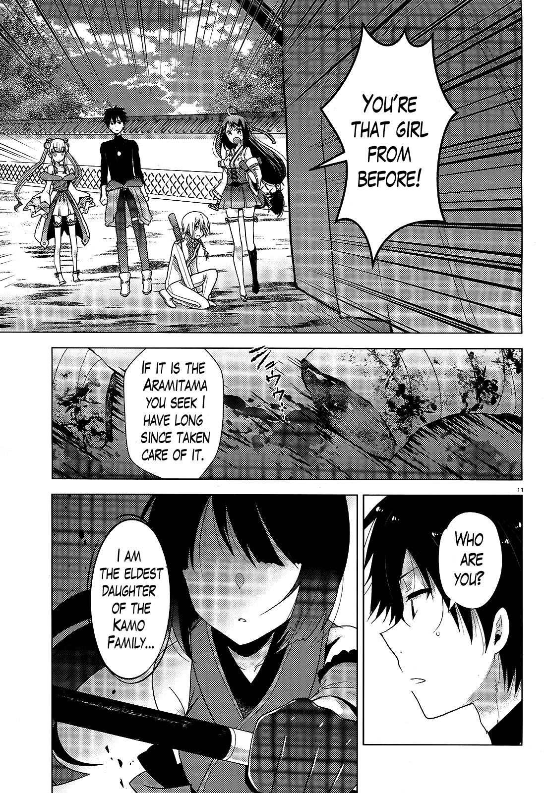 Occult Maiden - Hishou - Oni o Tsugu Shounen Chapter 3 page 11 - Chapter 3: The Three Exorcist Families