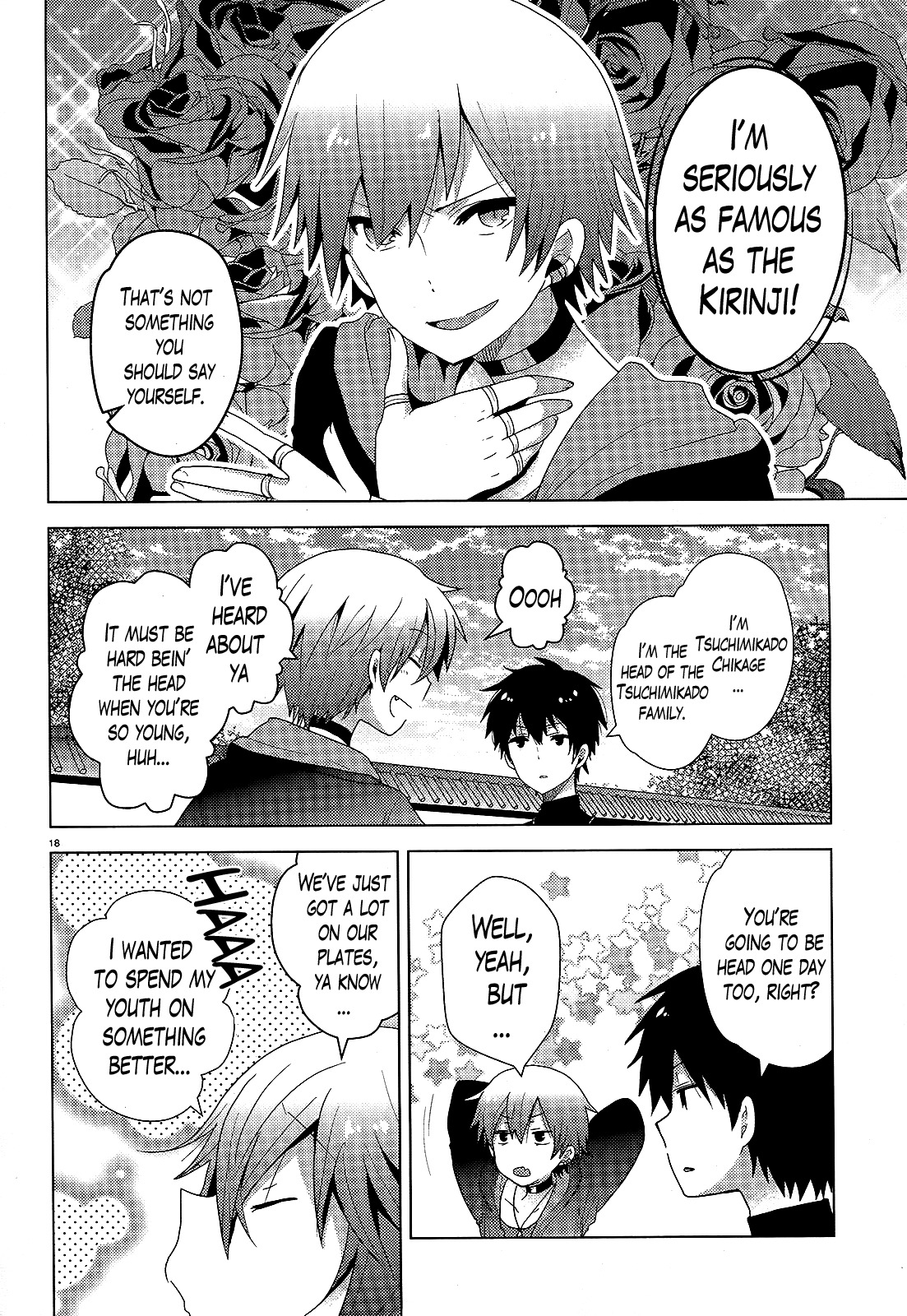 Occult Maiden - Hishou - Oni o Tsugu Shounen Chapter 3 page 18 - Chapter 3: The Three Exorcist Families