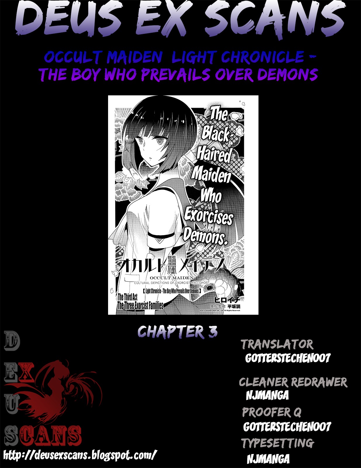 Occult Maiden - Hishou - Oni o Tsugu Shounen Chapter 3 page 21 - Chapter 3: The Three Exorcist Families