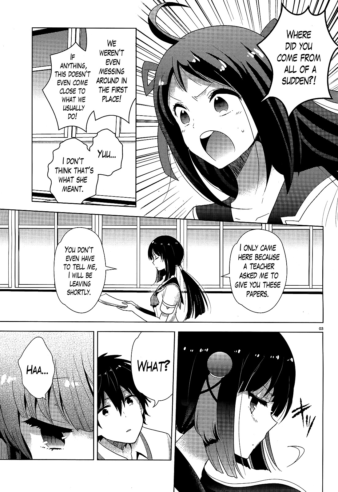 Occult Maiden - Hishou - Oni o Tsugu Shounen Chapter 3 page 3 - Chapter 3: The Three Exorcist Families