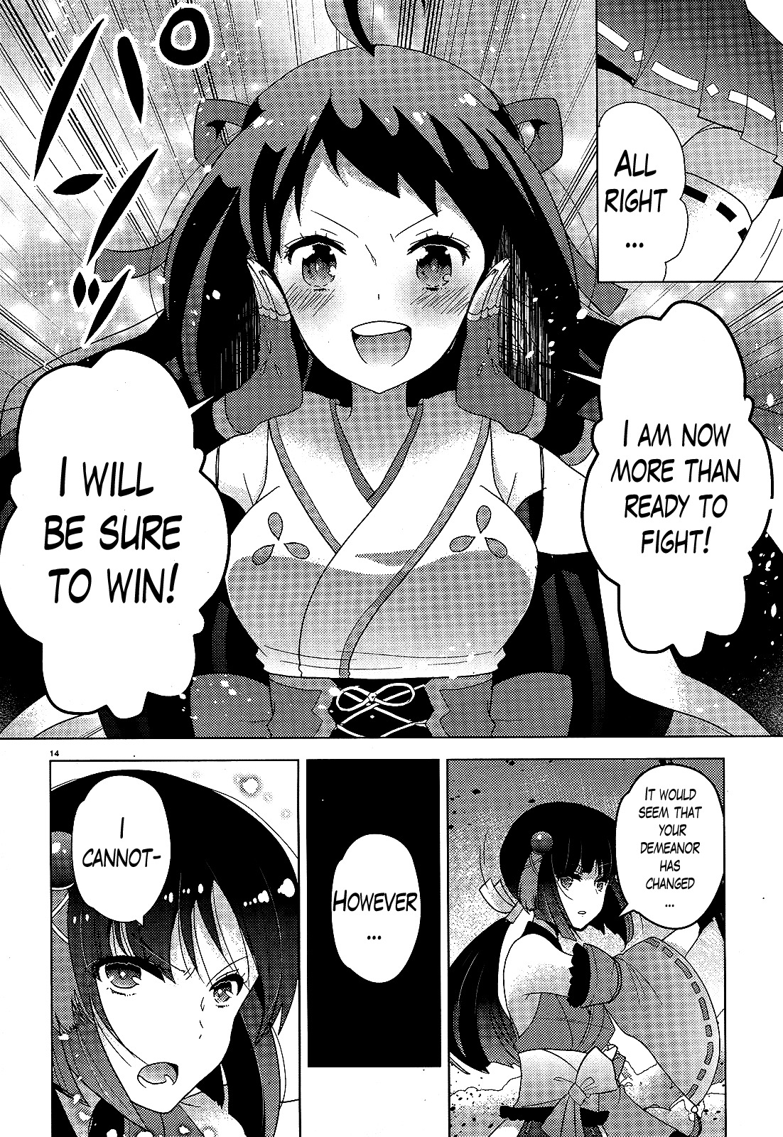 Occult Maiden - Hishou - Oni o Tsugu Shounen Chapter 4 page 14 - Chapter 4: A Battle You Cannot Back Down From