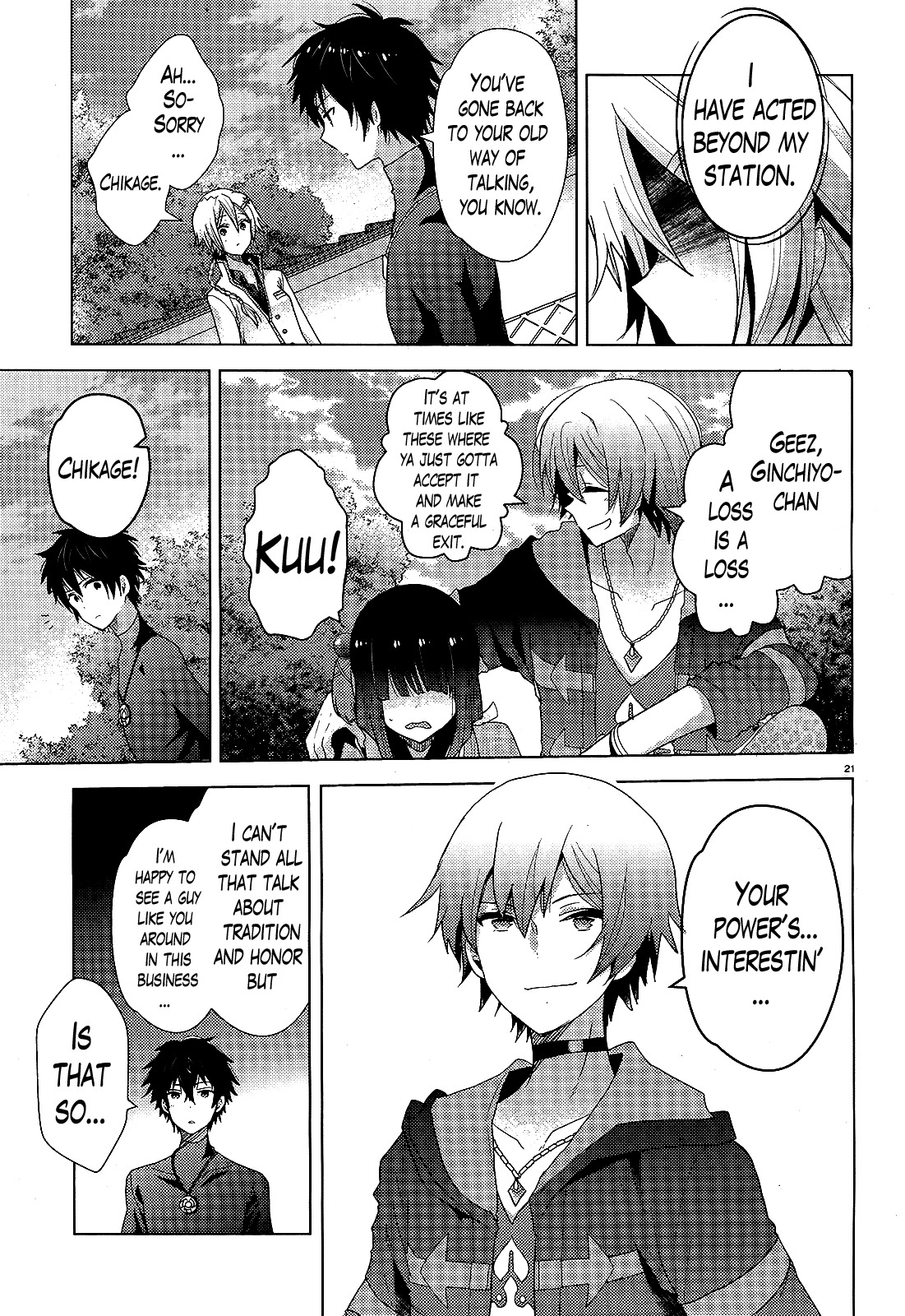Occult Maiden - Hishou - Oni o Tsugu Shounen Chapter 4 page 21 - Chapter 4: A Battle You Cannot Back Down From