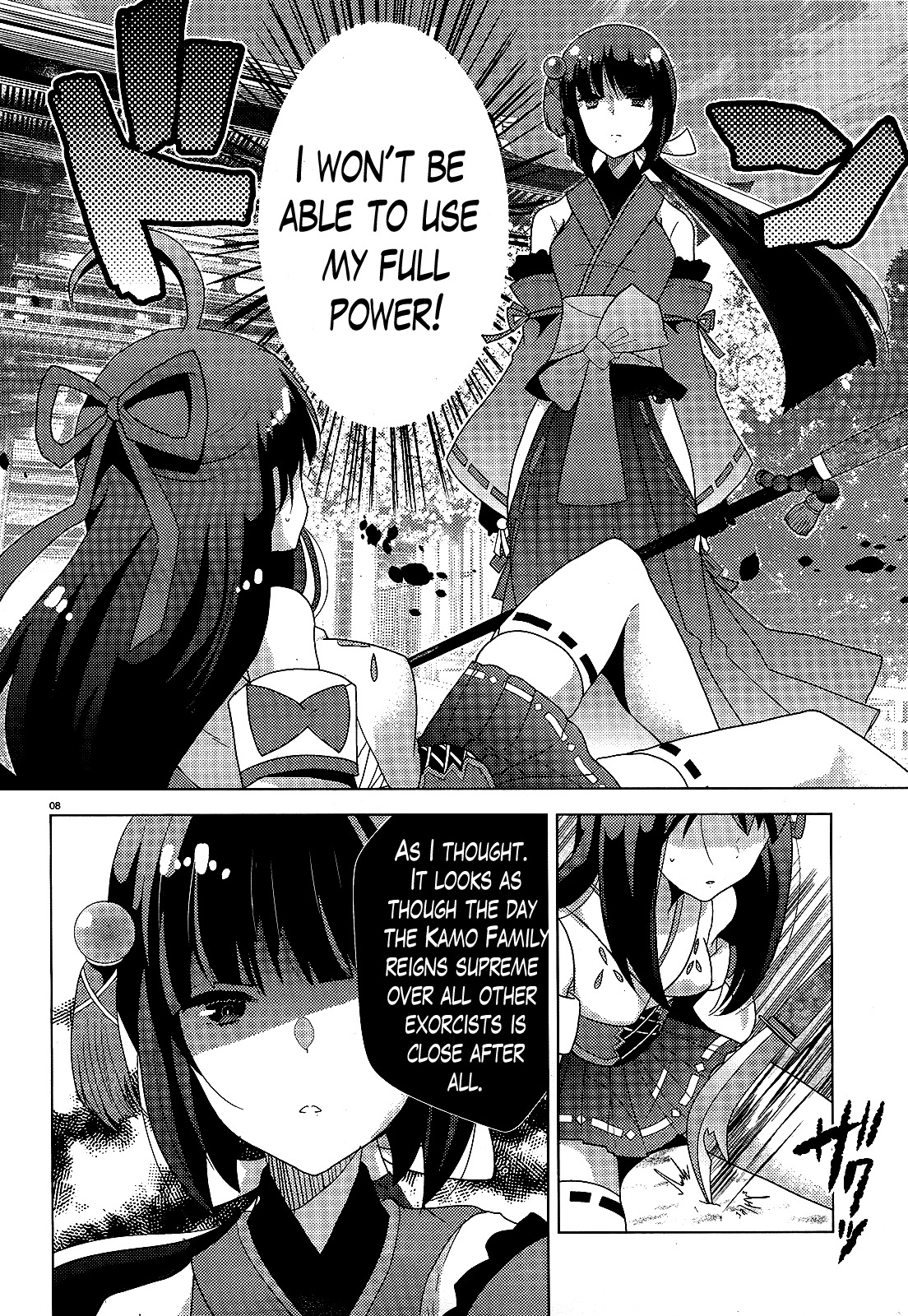Occult Maiden - Hishou - Oni o Tsugu Shounen Chapter 4 page 8 - Chapter 4: A Battle You Cannot Back Down From