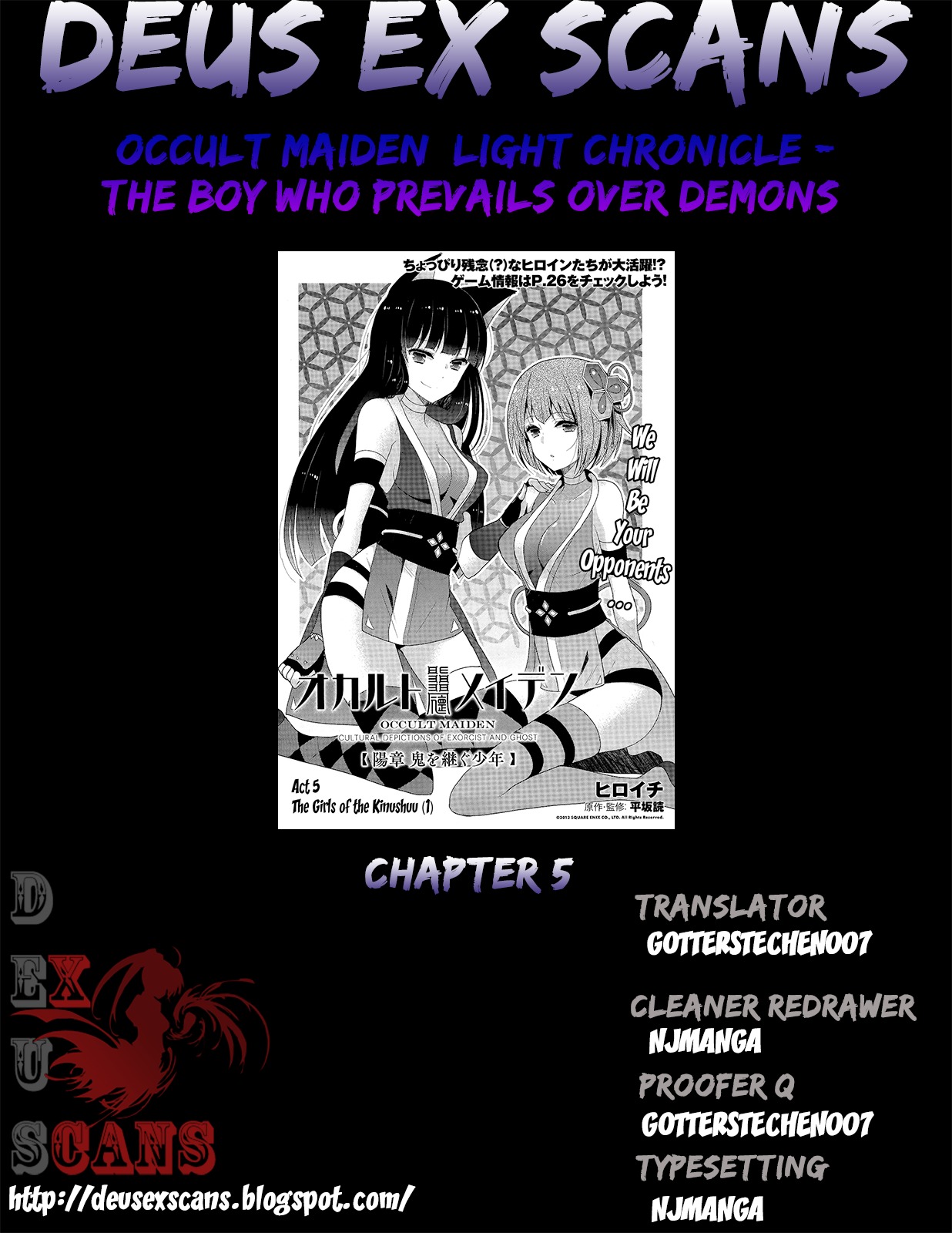 Occult Maiden - Hishou - Oni o Tsugu Shounen Chapter 5 page 17 - Chapter 5: The Girls of the Kinushuu, Part 1