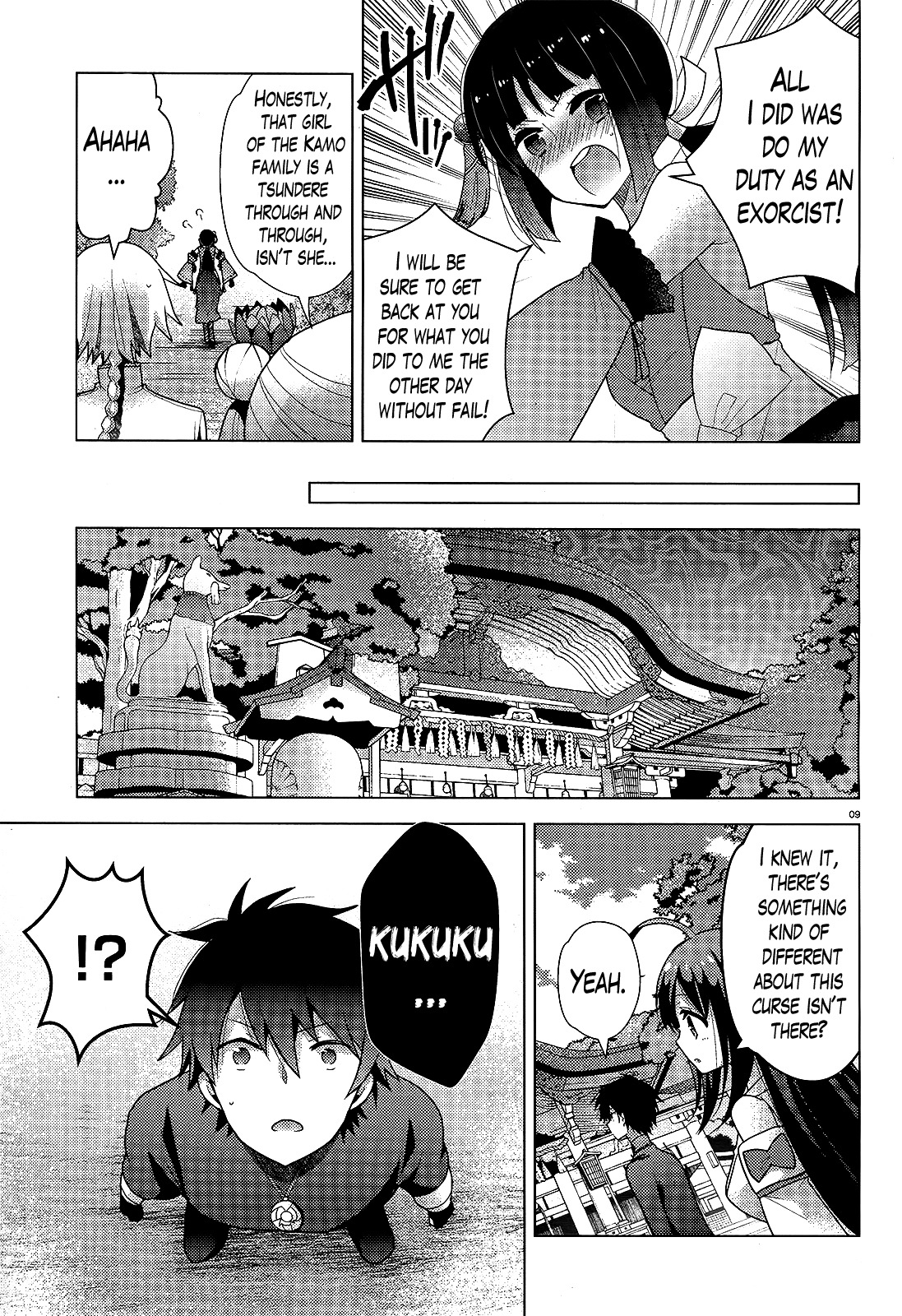 Occult Maiden - Hishou - Oni o Tsugu Shounen Chapter 5 page 9 - Chapter 5: The Girls of the Kinushuu, Part 1