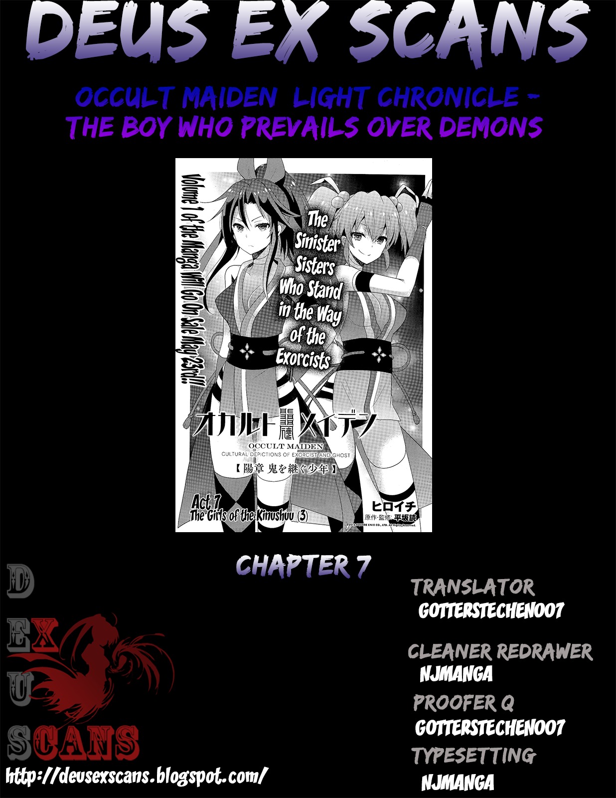 Occult Maiden - Hishou - Oni o Tsugu Shounen Chapter 7 page 13 - Chapter 7: The Girls of the Kinushuu, Part 3
