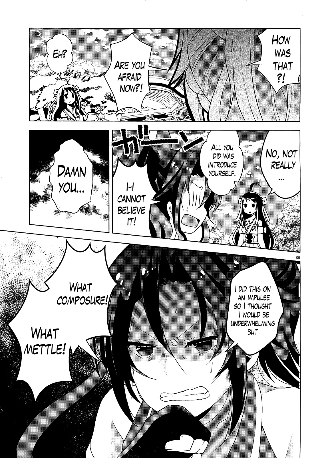 Occult Maiden - Hishou - Oni o Tsugu Shounen Chapter 7 page 9 - Chapter 7: The Girls of the Kinushuu, Part 3