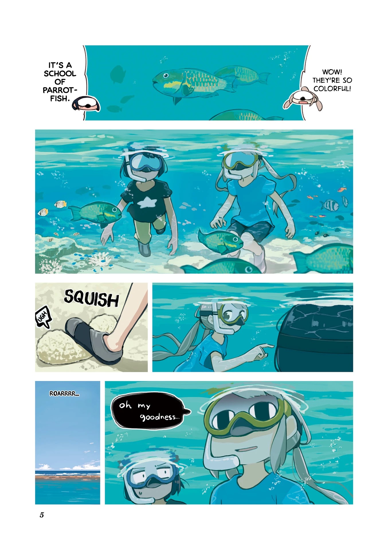Ocean-Colored March Chapter 13.5 page 6 - Chapter 13.5