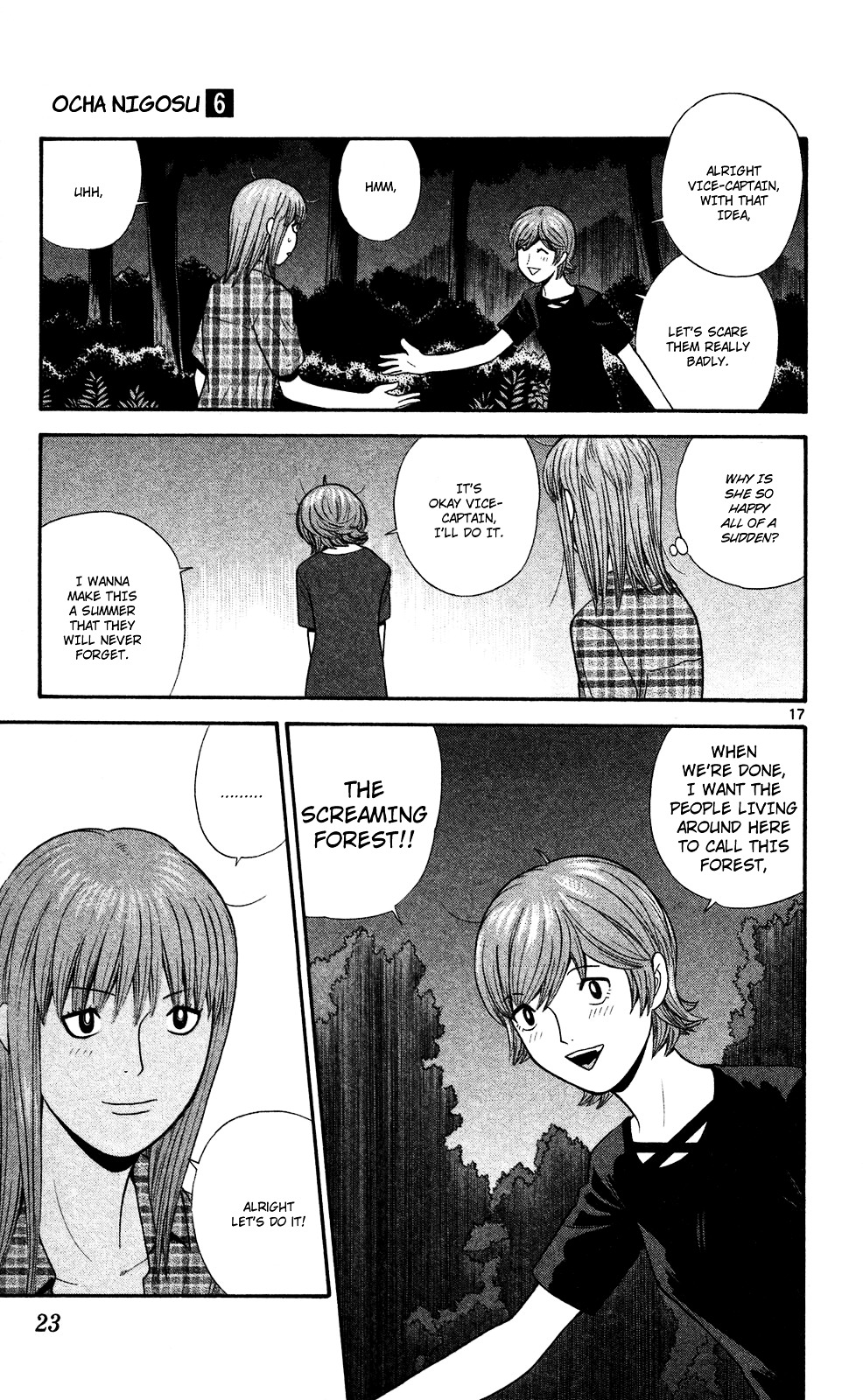 Ocha Nigosu Chapter 50 page 23 - Chapter 50 : Idea
