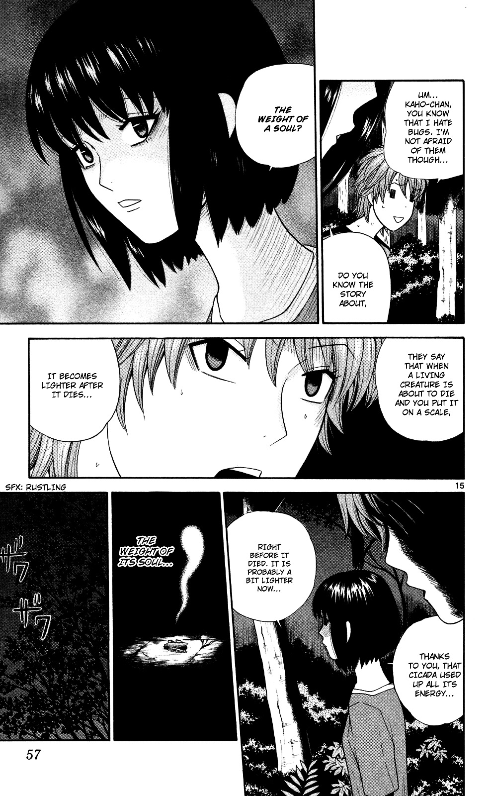 Ocha Nigosu Chapter 52 page 15 - Chapter 52 : Spirit