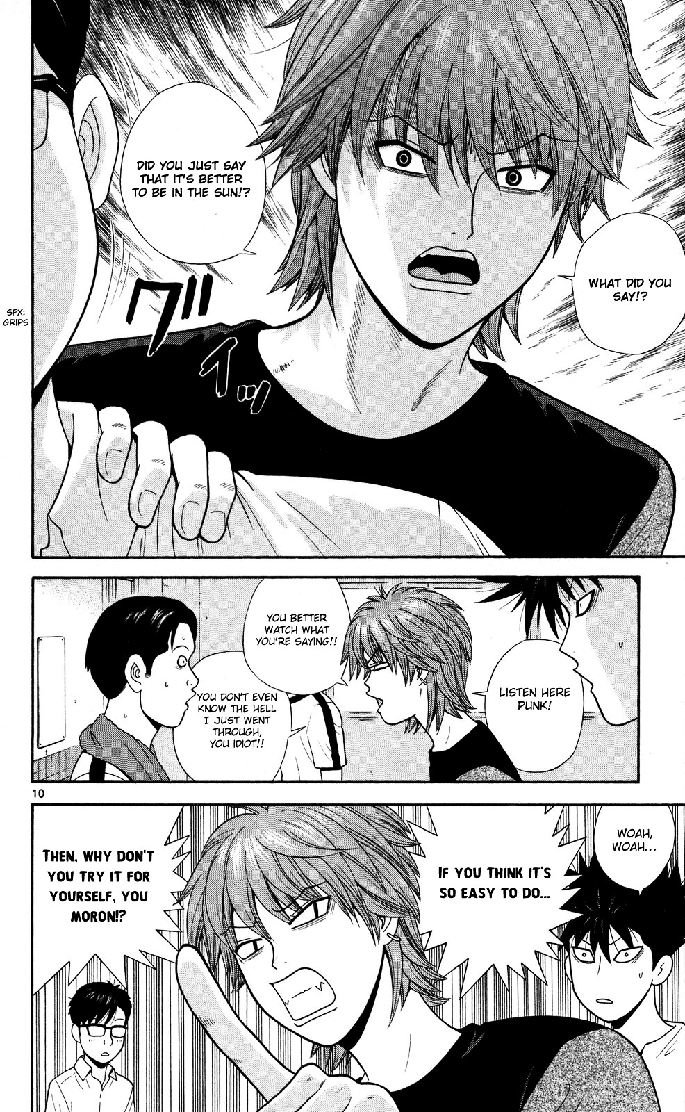 Ocha Nigosu Chapter 56 page 10 - Chapter 56 : 3 on 3
