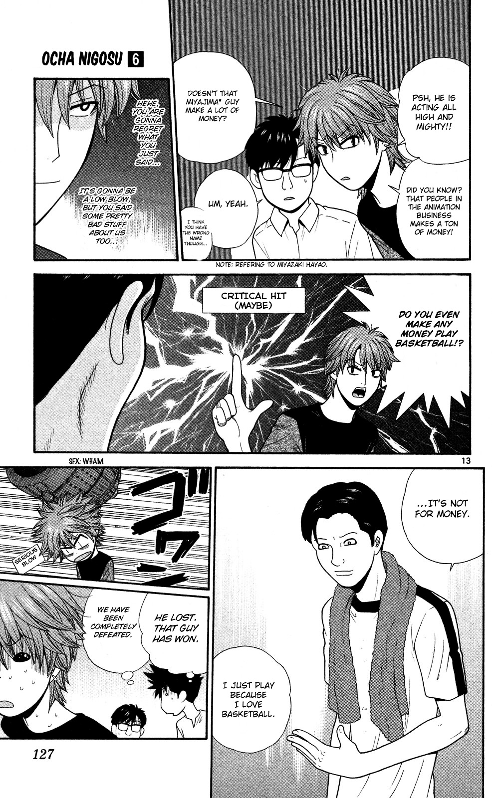Ocha Nigosu Chapter 56 page 13 - Chapter 56 : 3 on 3