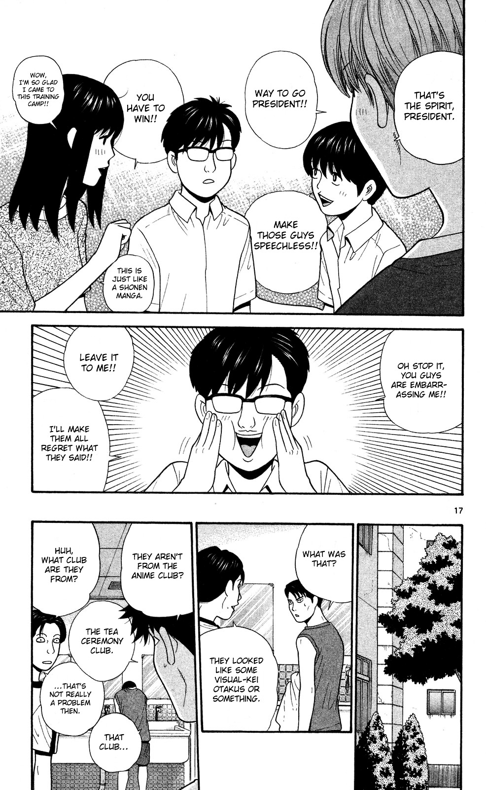 Ocha Nigosu Chapter 56 page 17 - Chapter 56 : 3 on 3
