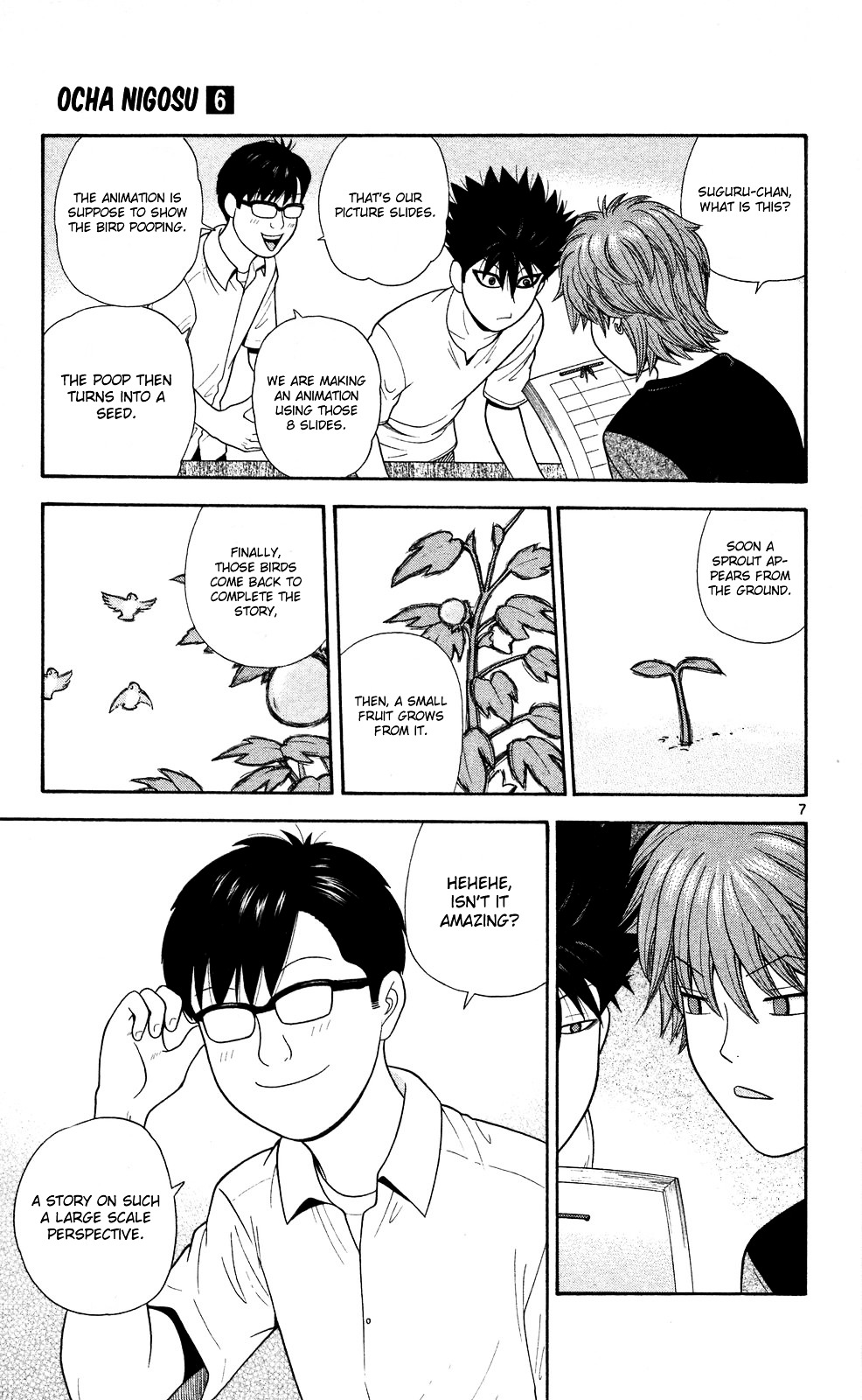 Ocha Nigosu Chapter 56 page 7 - Chapter 56 : 3 on 3