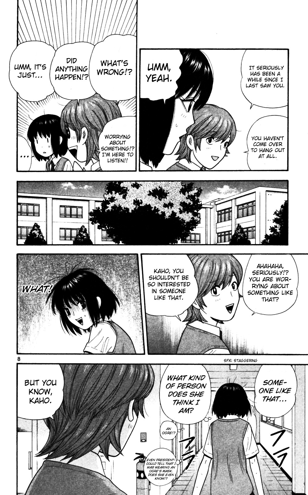 Ocha Nigosu Chapter 61 page 8 - Chapter 61 : Love!?