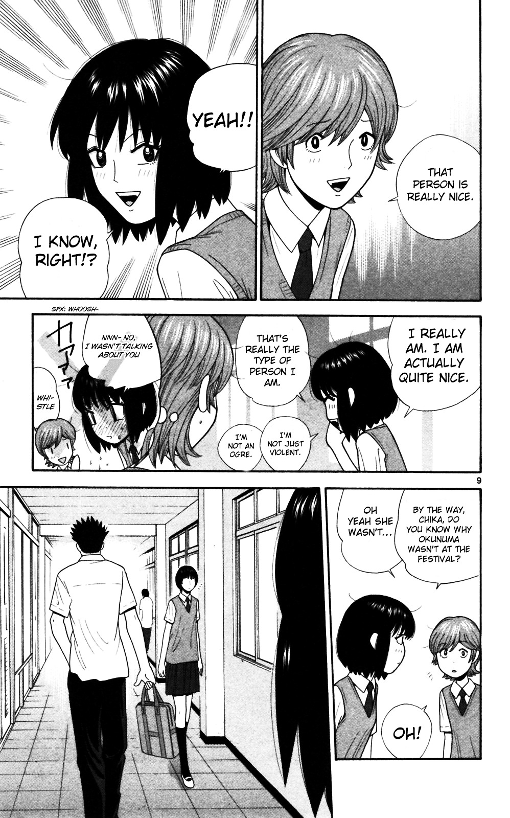 Ocha Nigosu Chapter 61 page 9 - Chapter 61 : Love!?