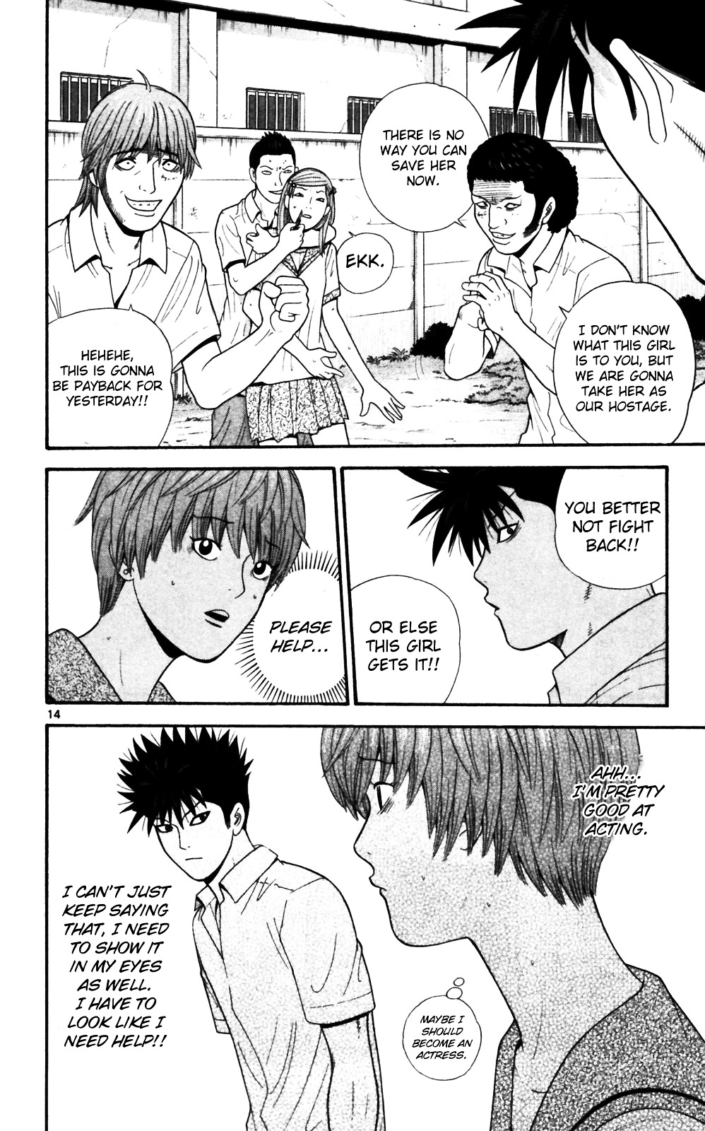 Ocha Nigosu Chapter 63 page 14 - Chapter 63 : Hostage