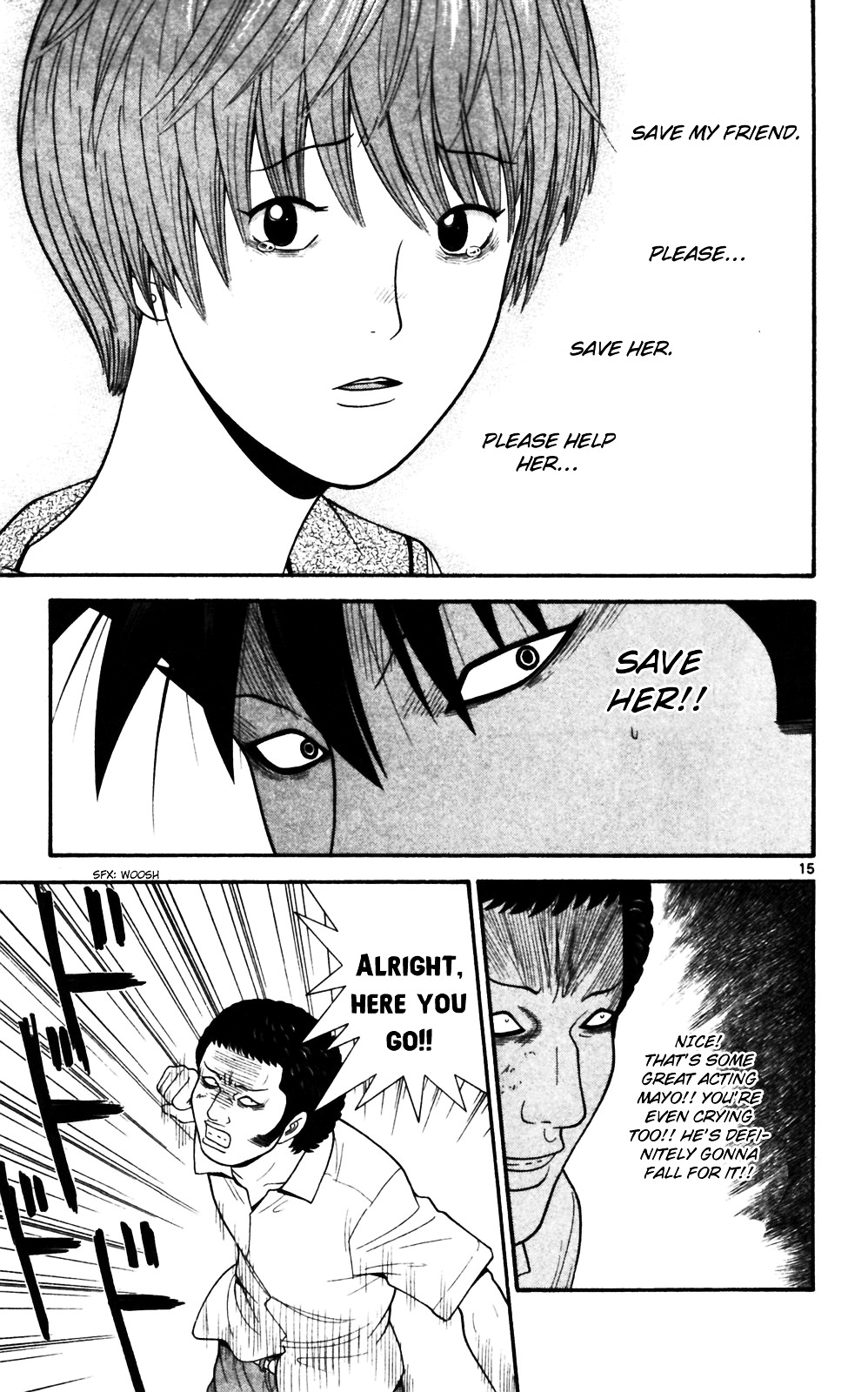 Ocha Nigosu Chapter 63 page 15 - Chapter 63 : Hostage